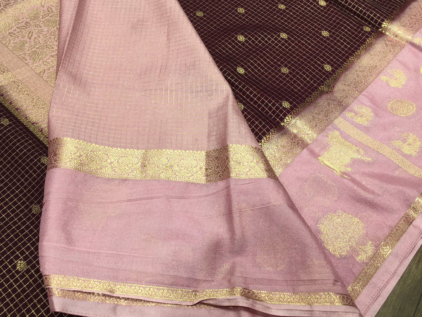 Semi Mysore crape