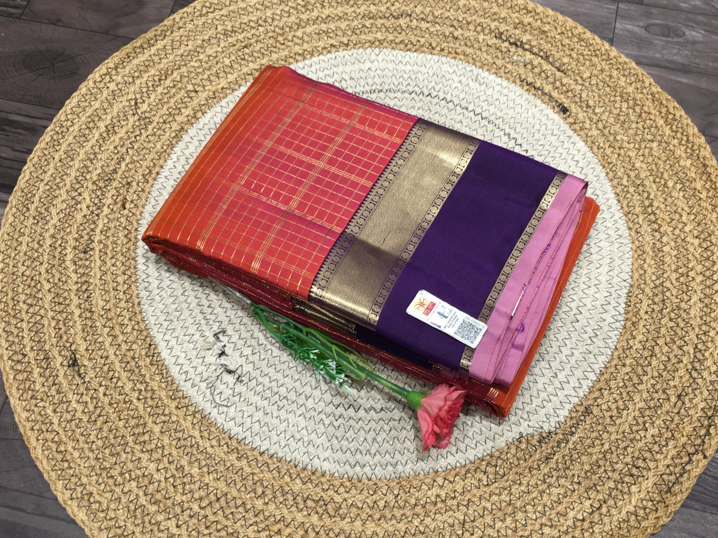 Pure Kanchipuram silk