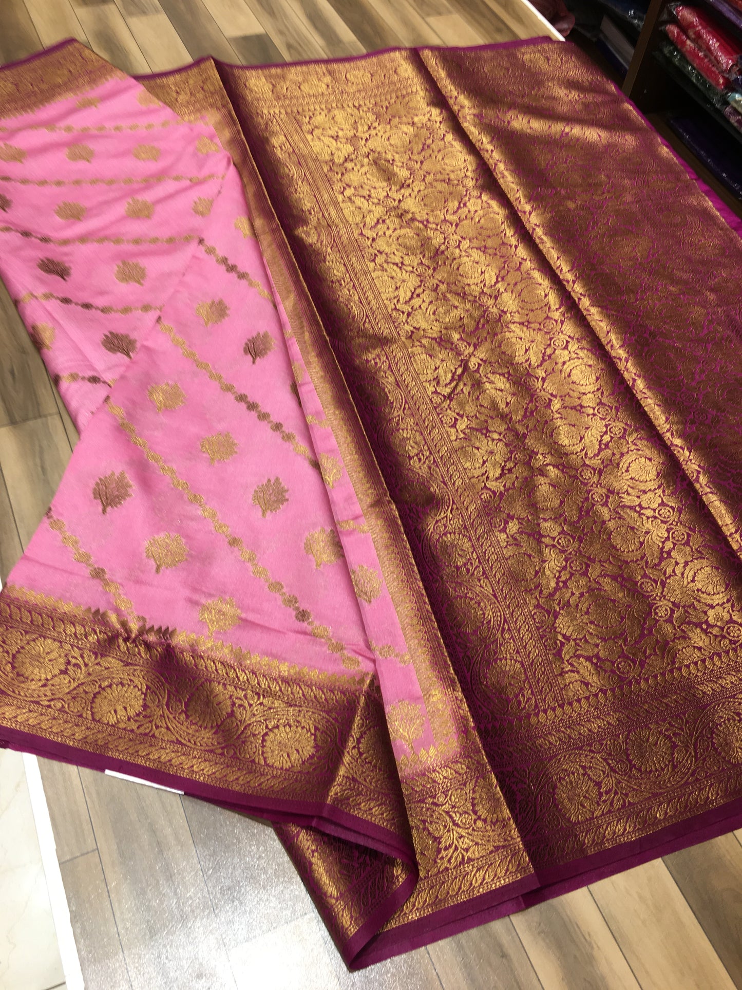 Raw silk Saree