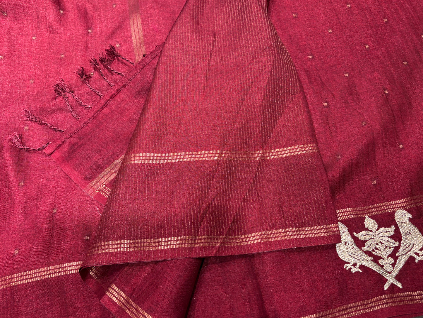 Soft tussar saree