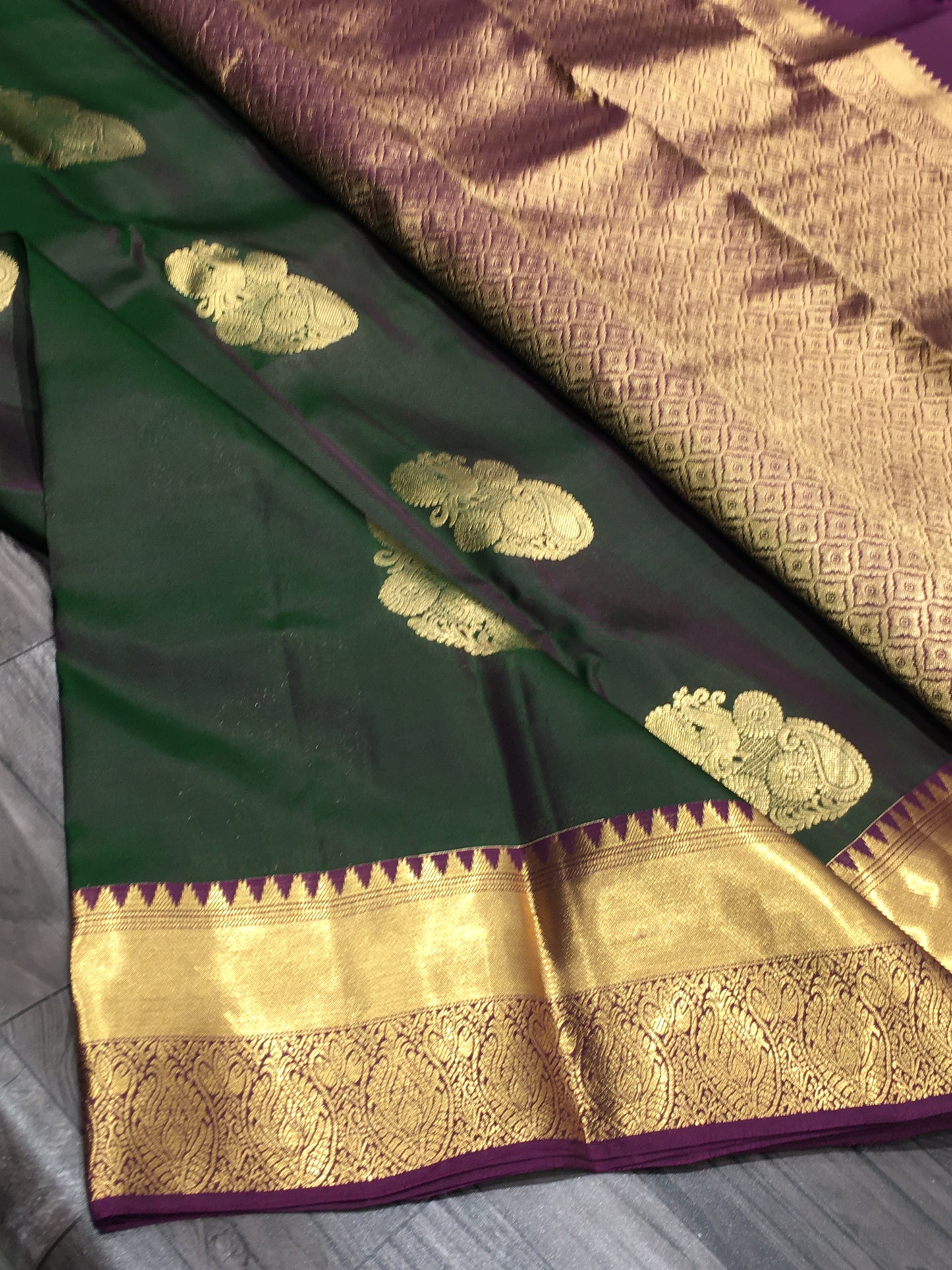 Pure Kanchipuram silk