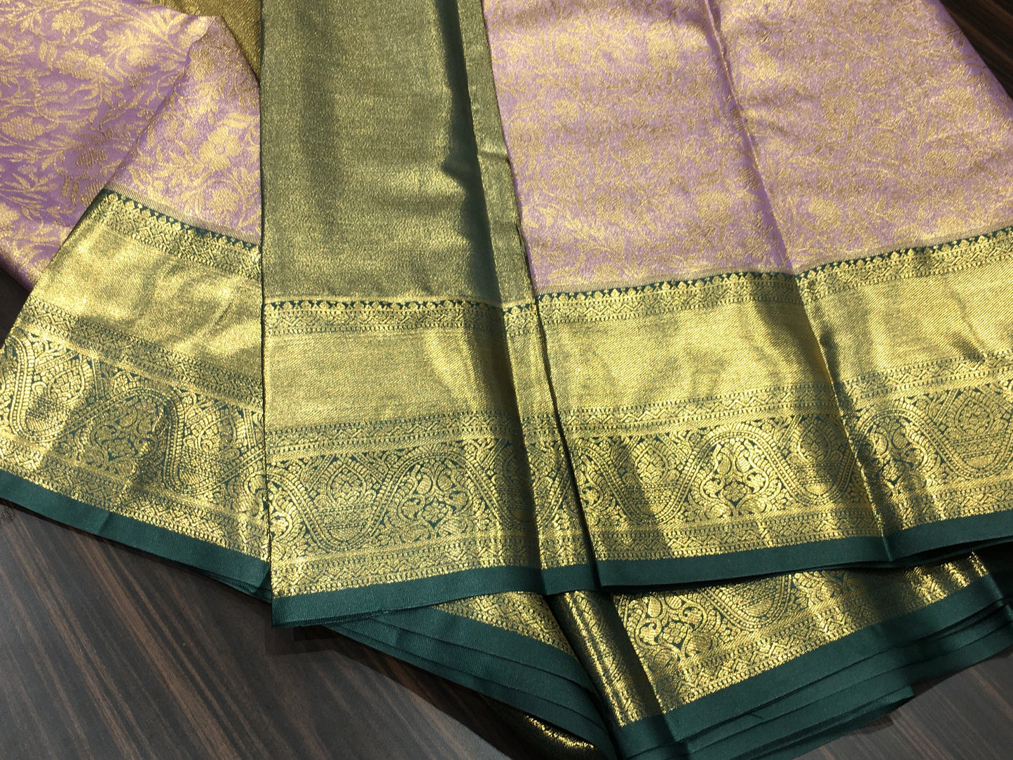 Semi Kanchipuram silk
