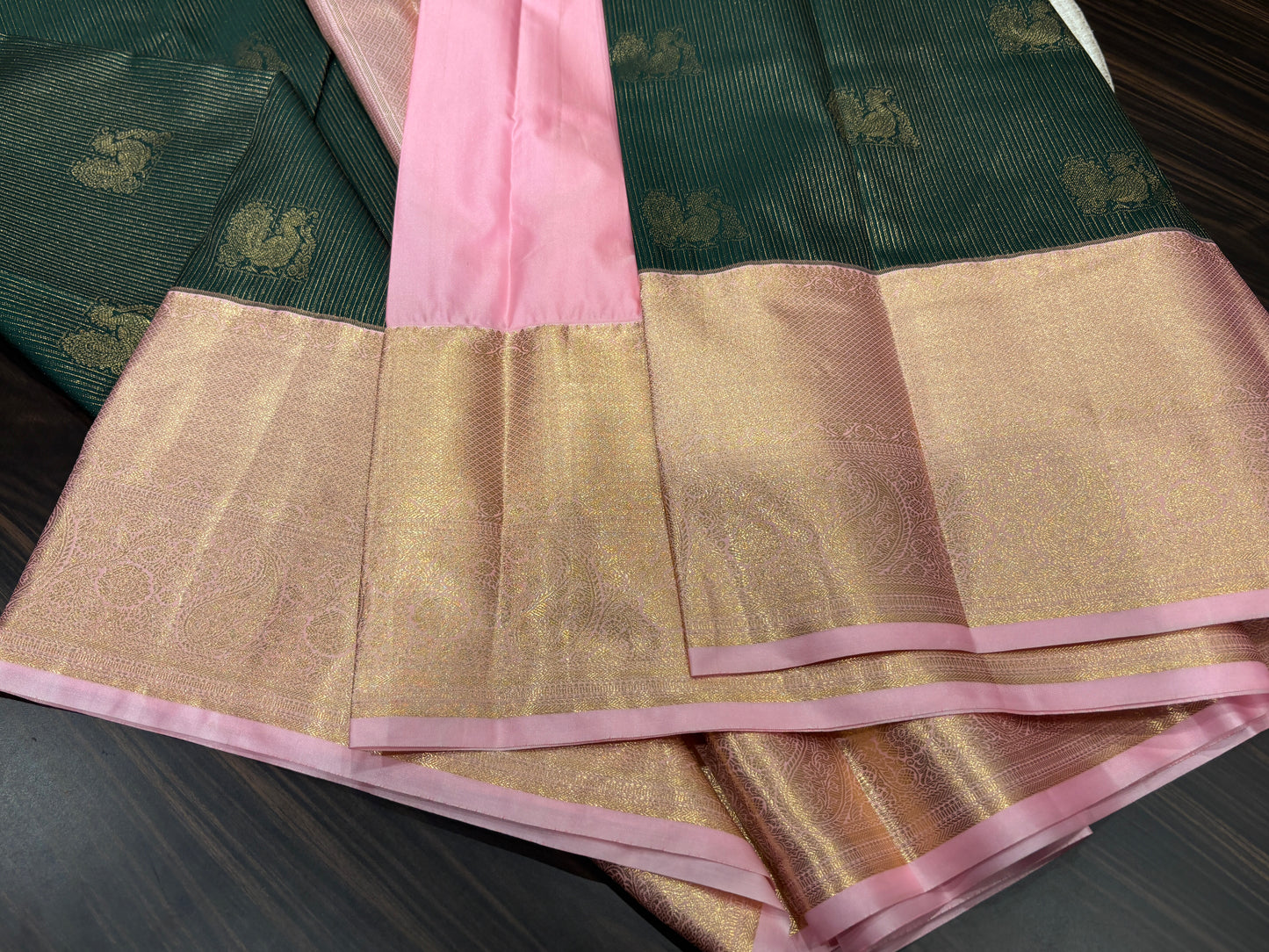 Semi Kanchipuram silk