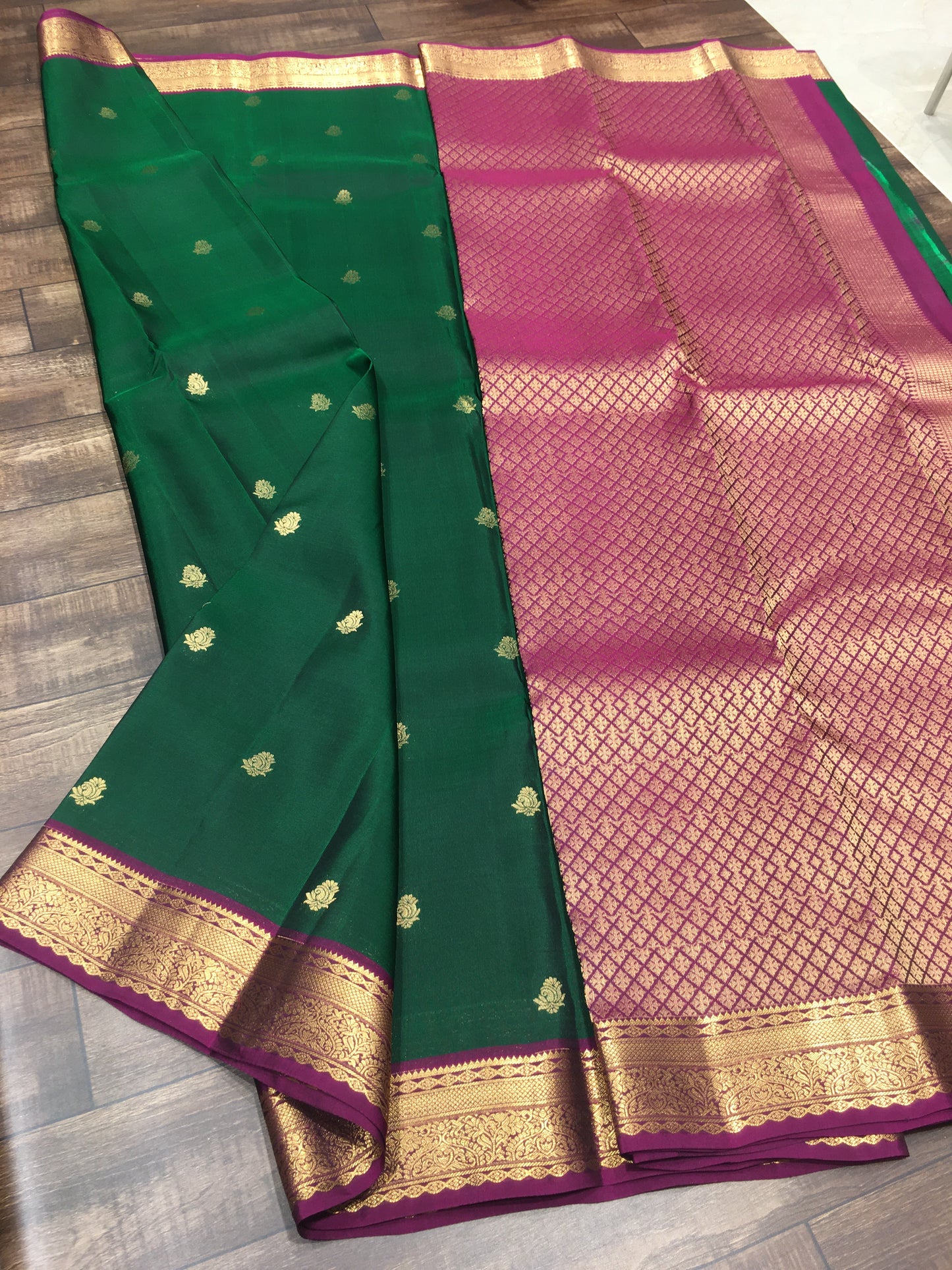 Pure Kanchipuram silk