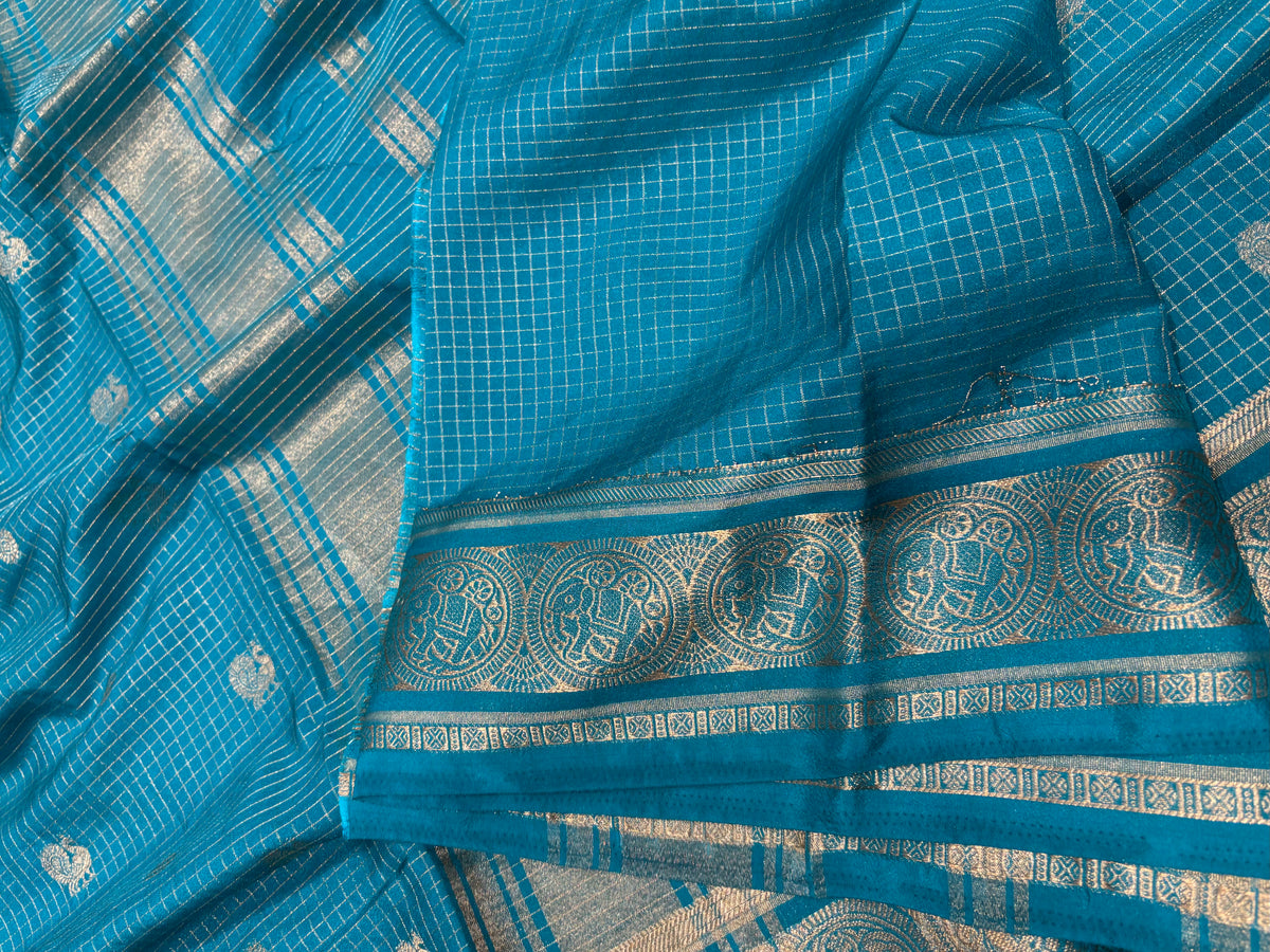 Semi Mysore Crape Silk