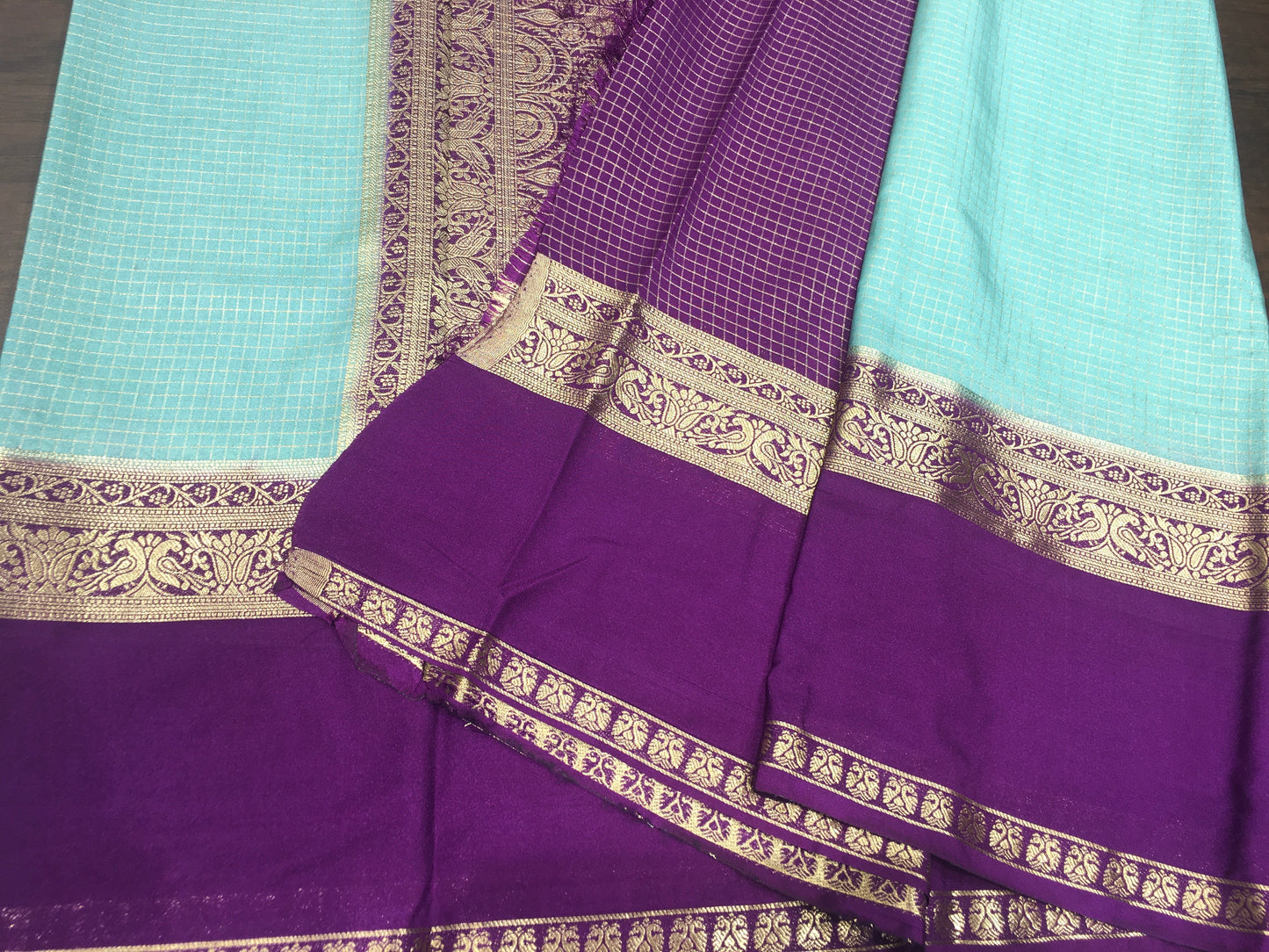 Semi Mysore Crape Silk