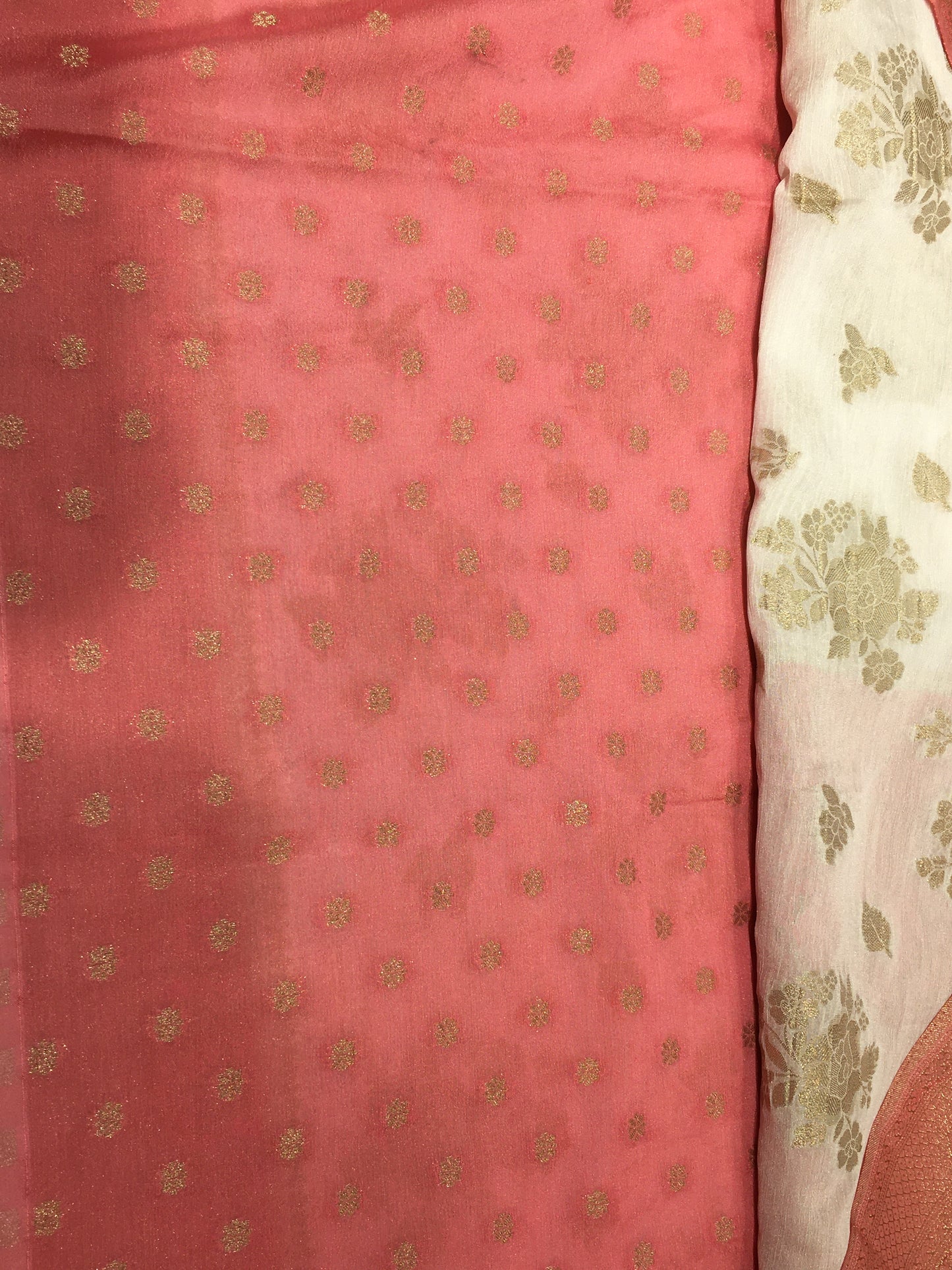 Chiffon georgette saree