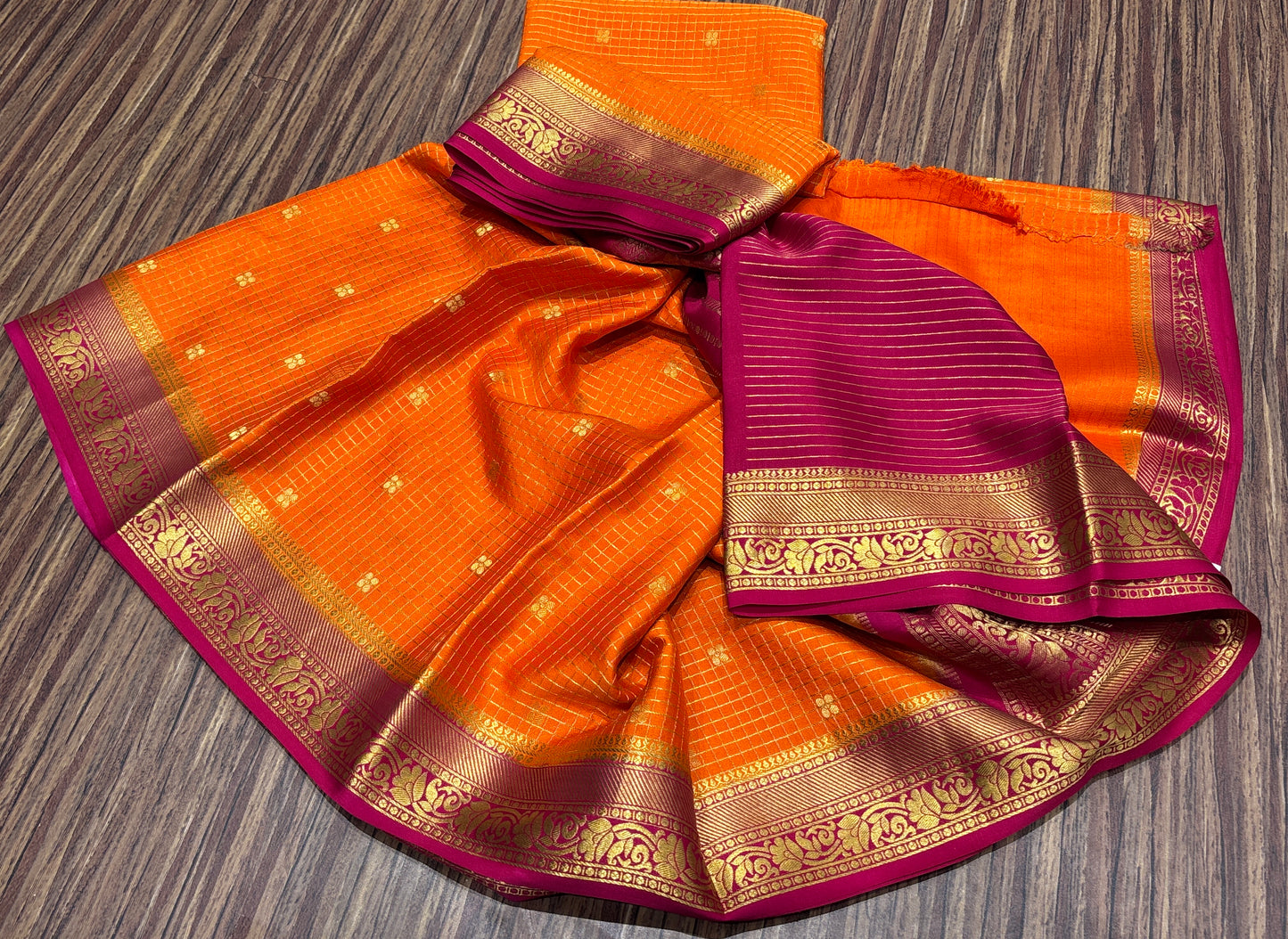 Pure Mysore silk
