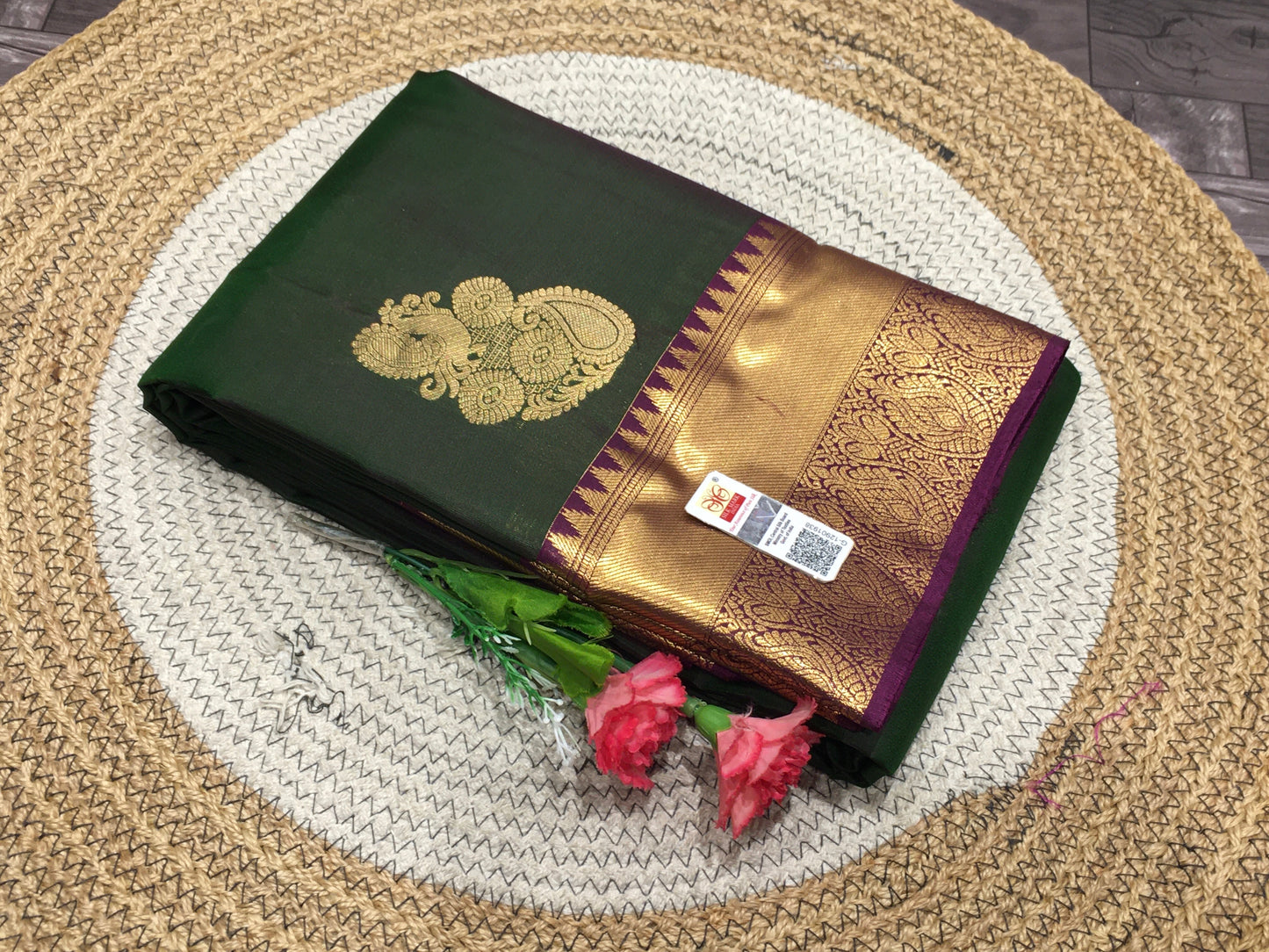 Pure Kanchipuram silk