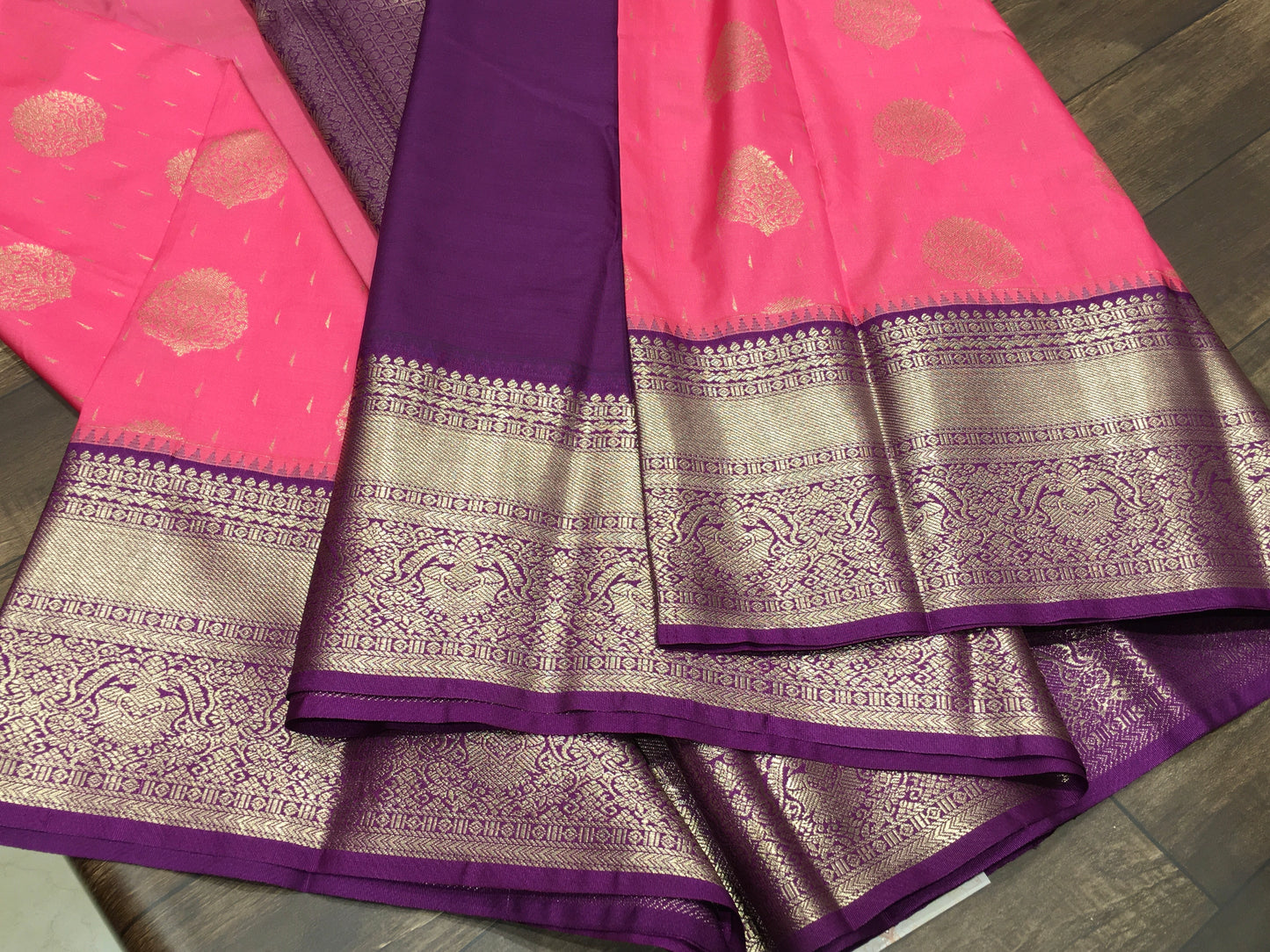Semi Kanchipuram silk