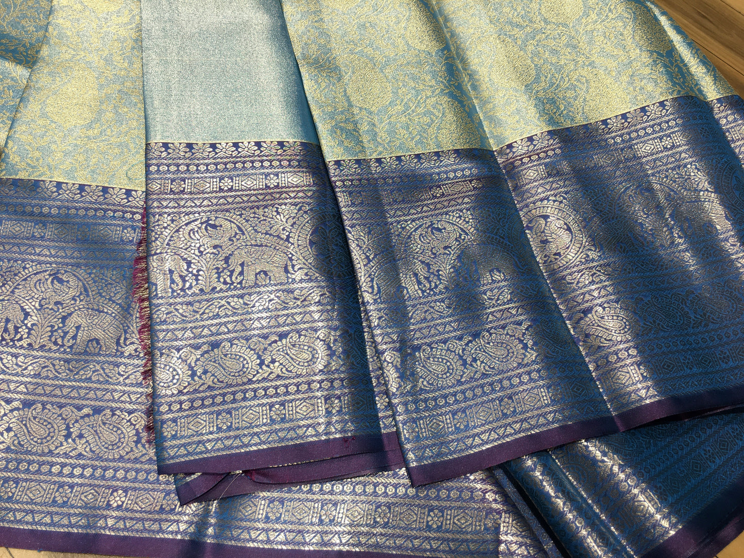 Semi Kanchipuram tissue