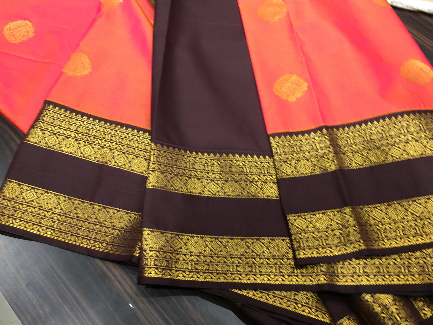 Semi Kanchipuram silk
