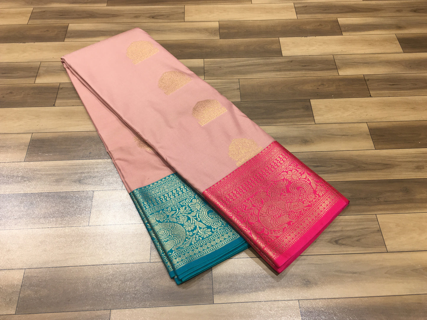 Semi Kanchipuram silk