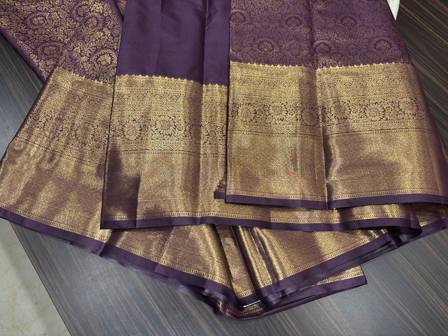 Semi Kanchipuram silk