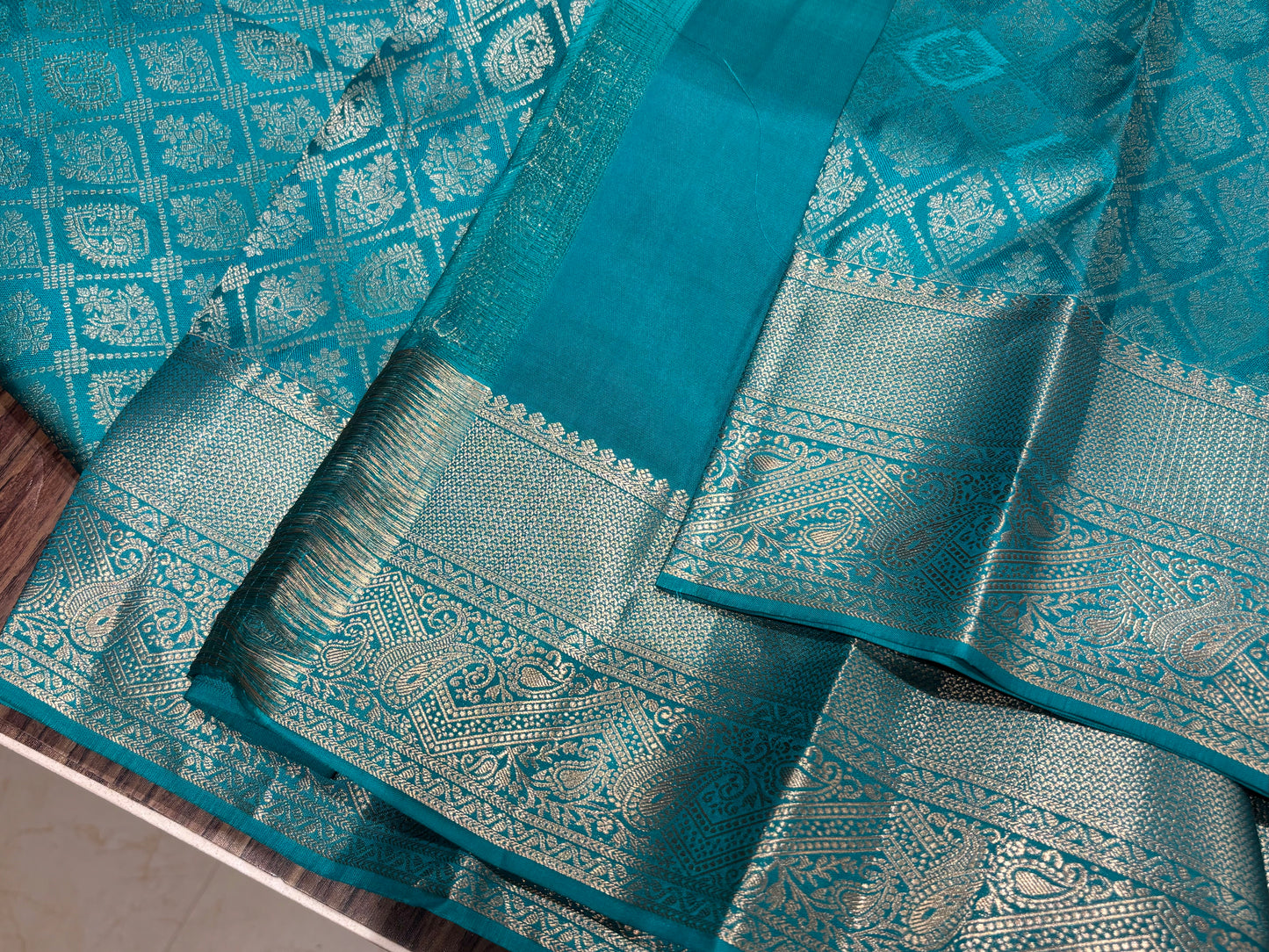 Pure Kanchipuram Broced Silk