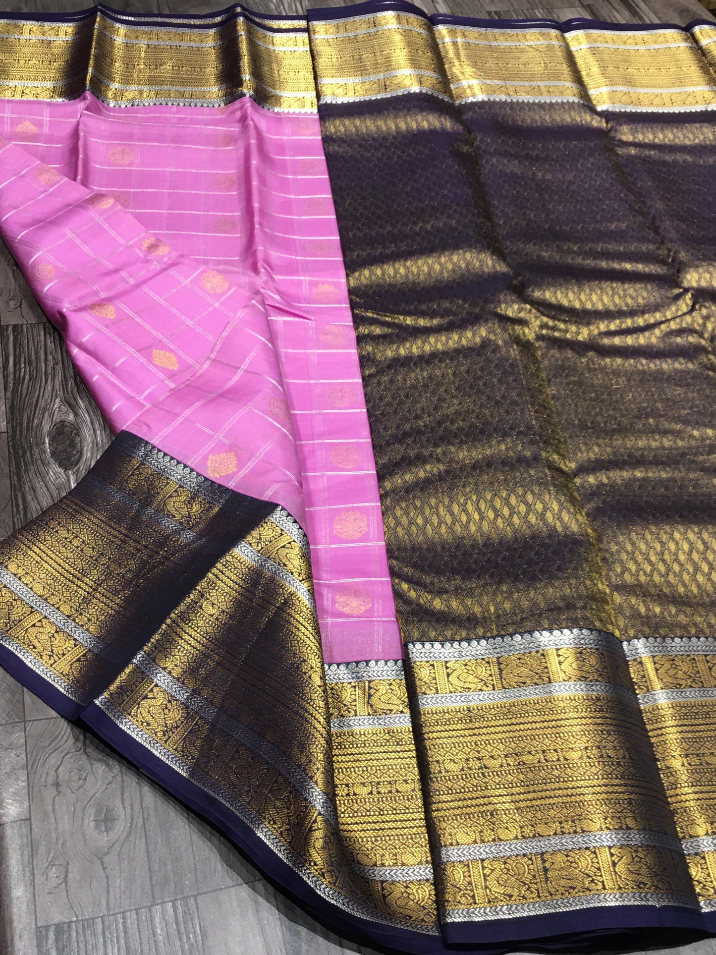 Pure Kanchipuram silk