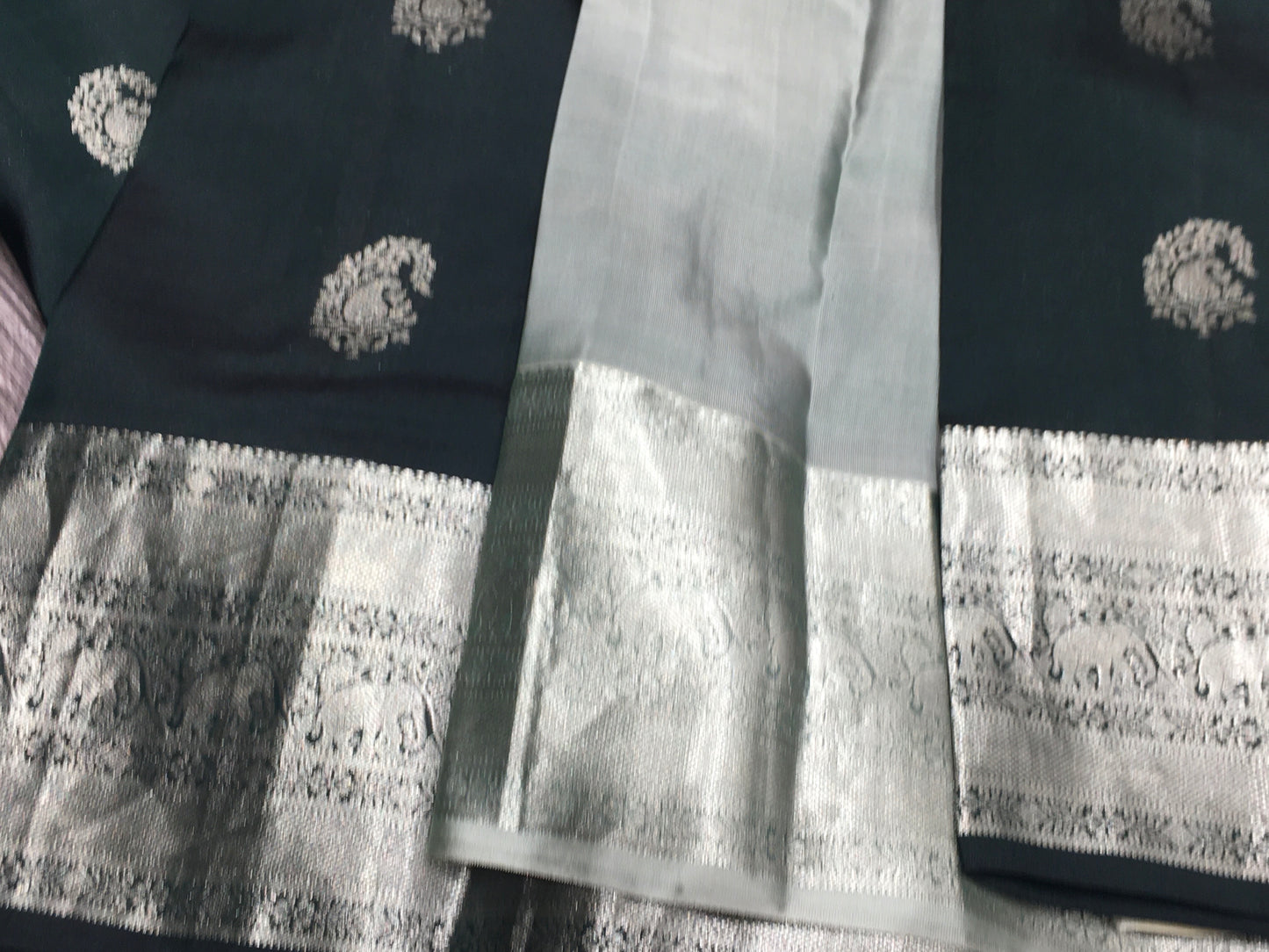 Pure Kanchipuram silk