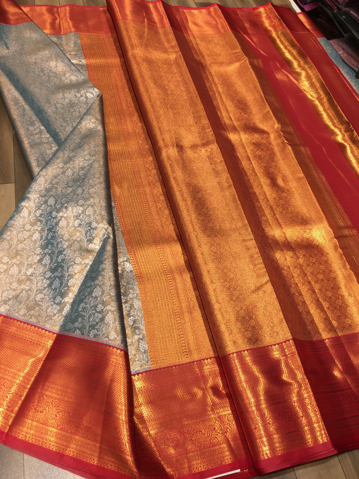 Semi Kanchipuram tissue