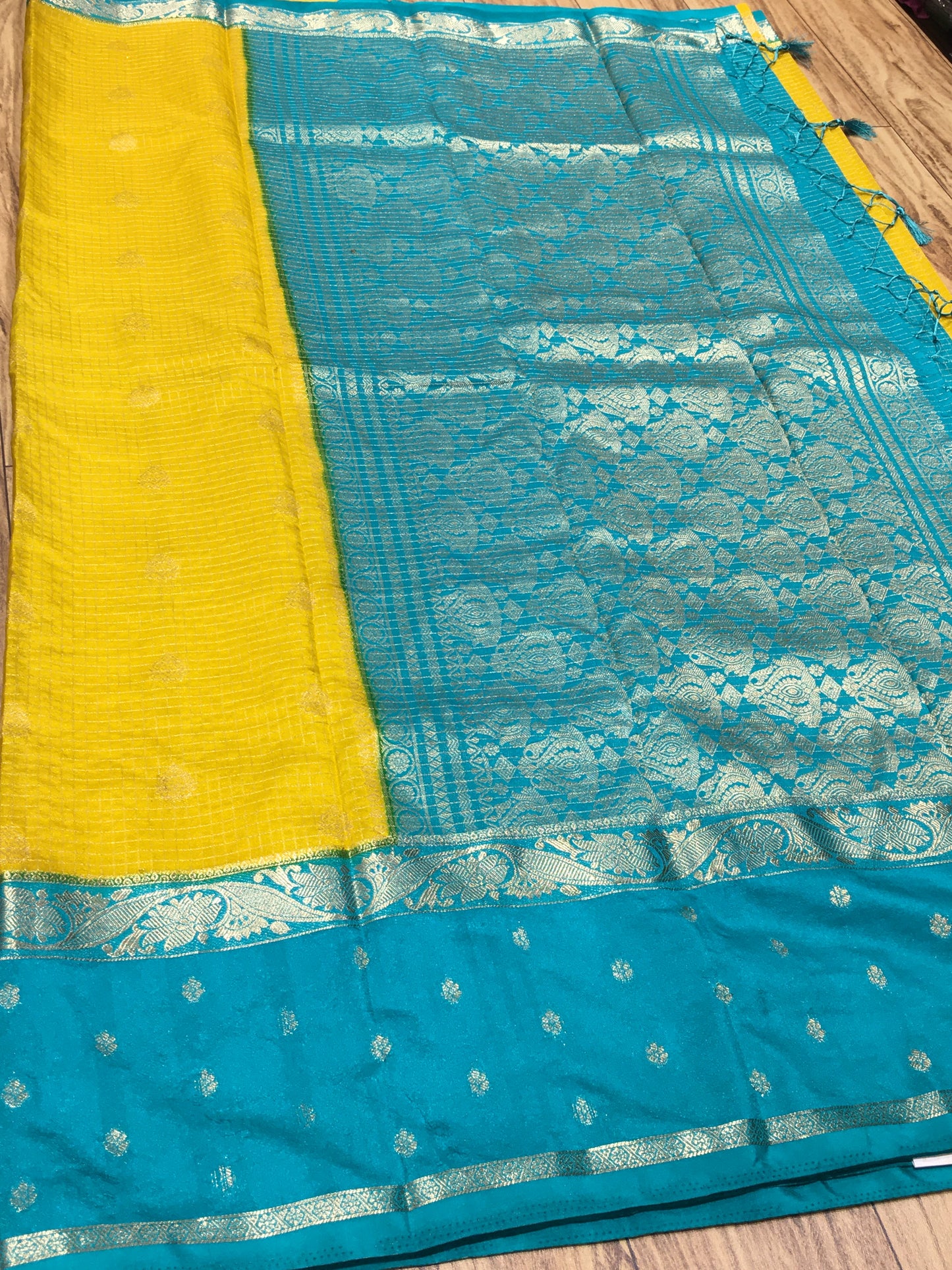 Semi Mysore Crape Silk