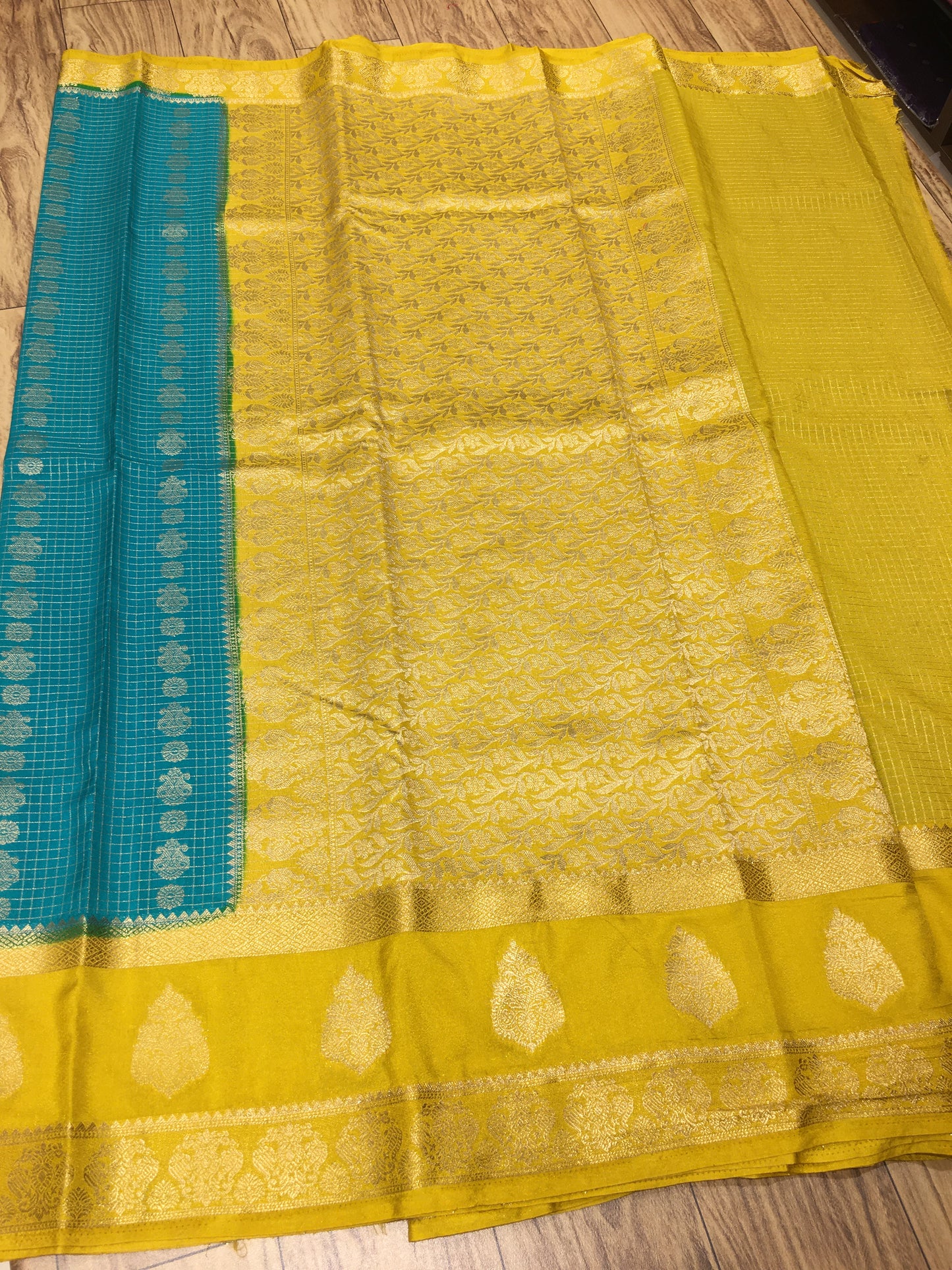 Semi Mysore Crape Silk