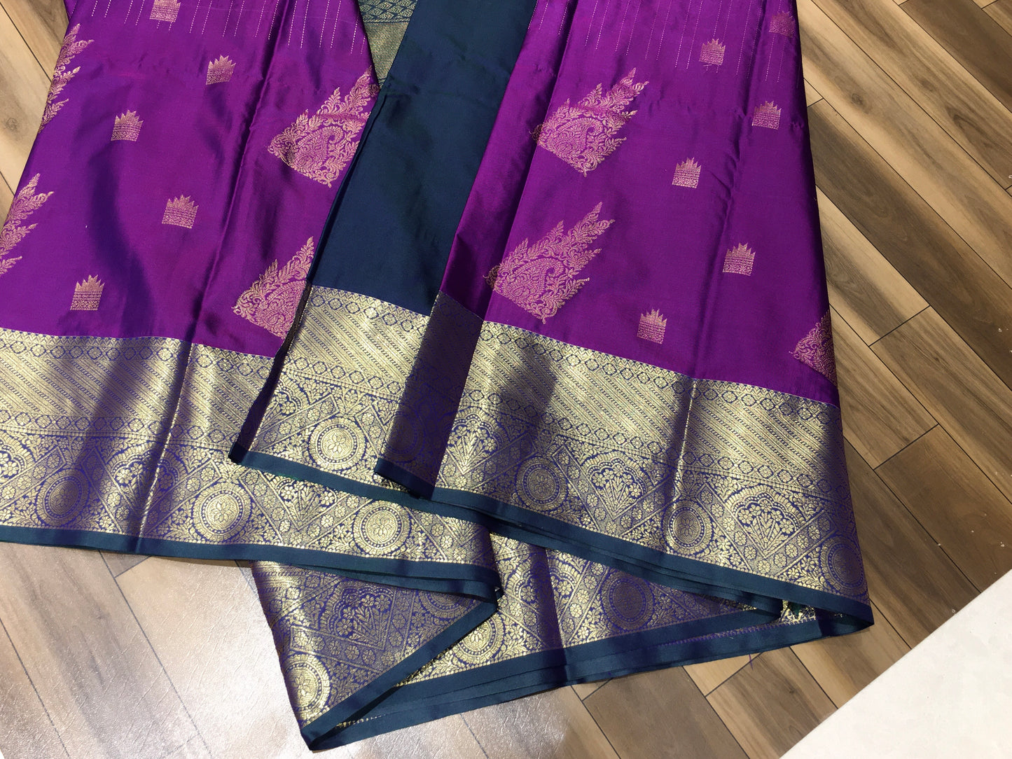 Semi Kanchipuram silk