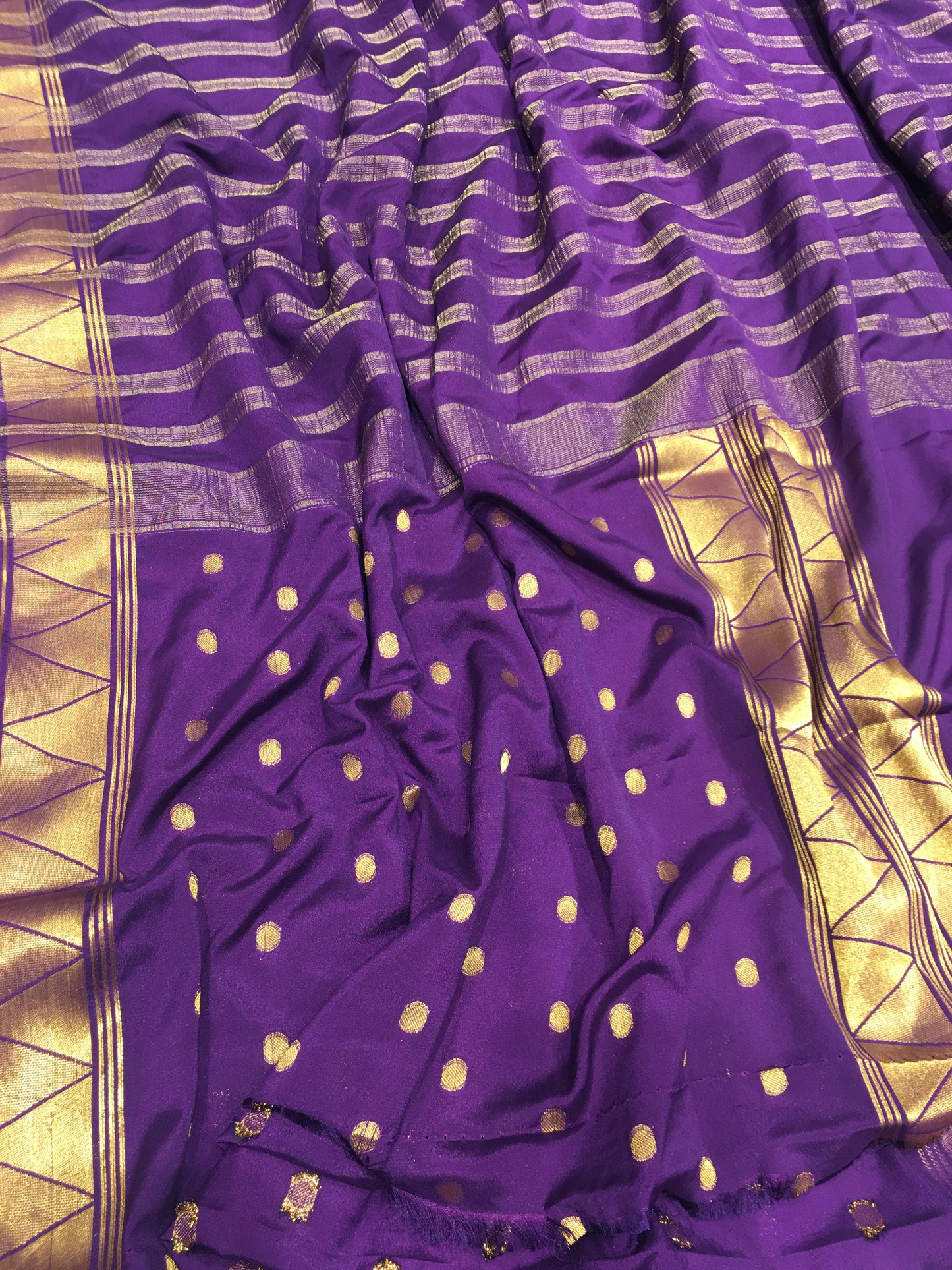 Semi Mysore Crape Silk
