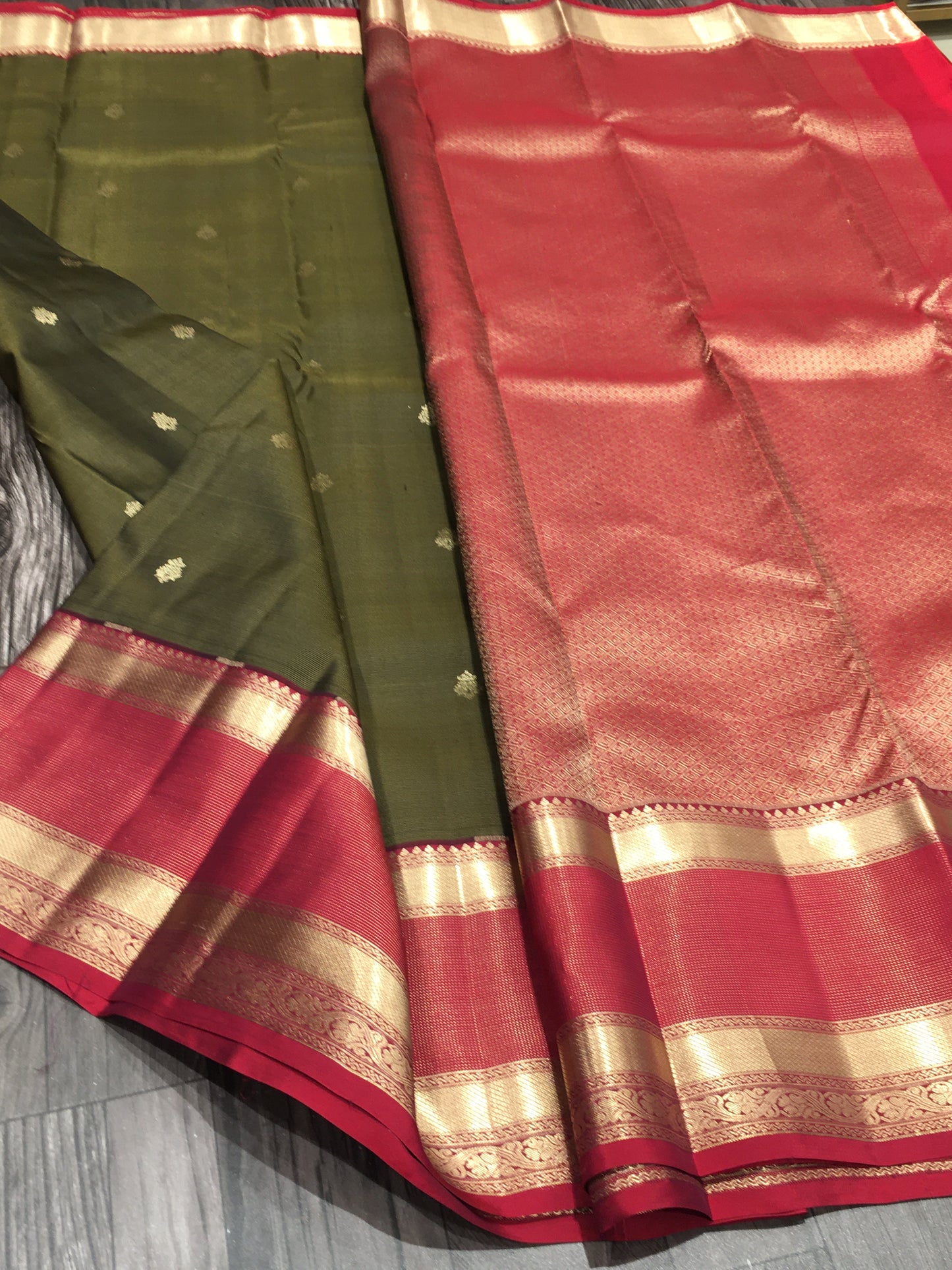 Pure Kanchipuram silk