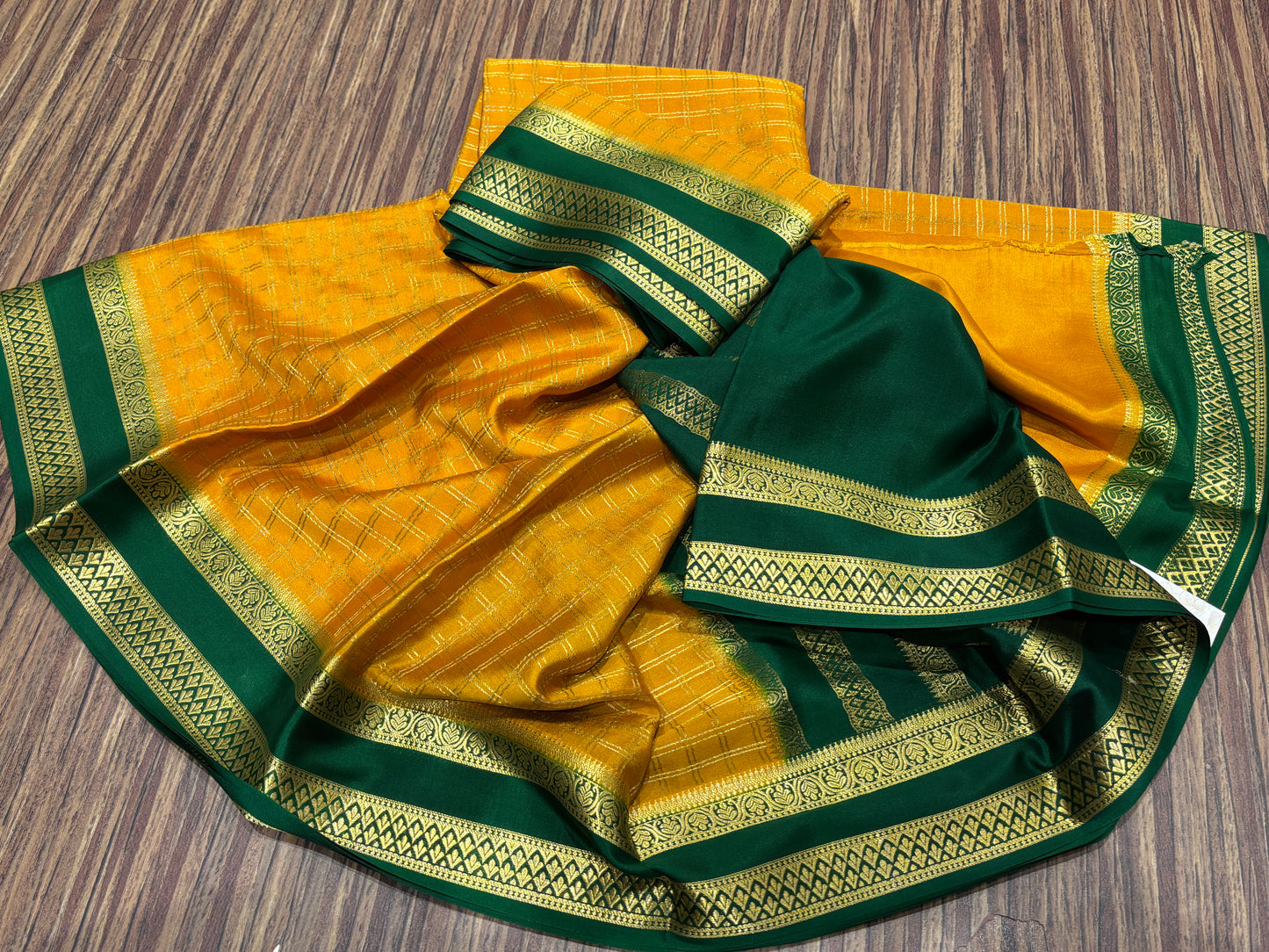 Pure Mysore silk