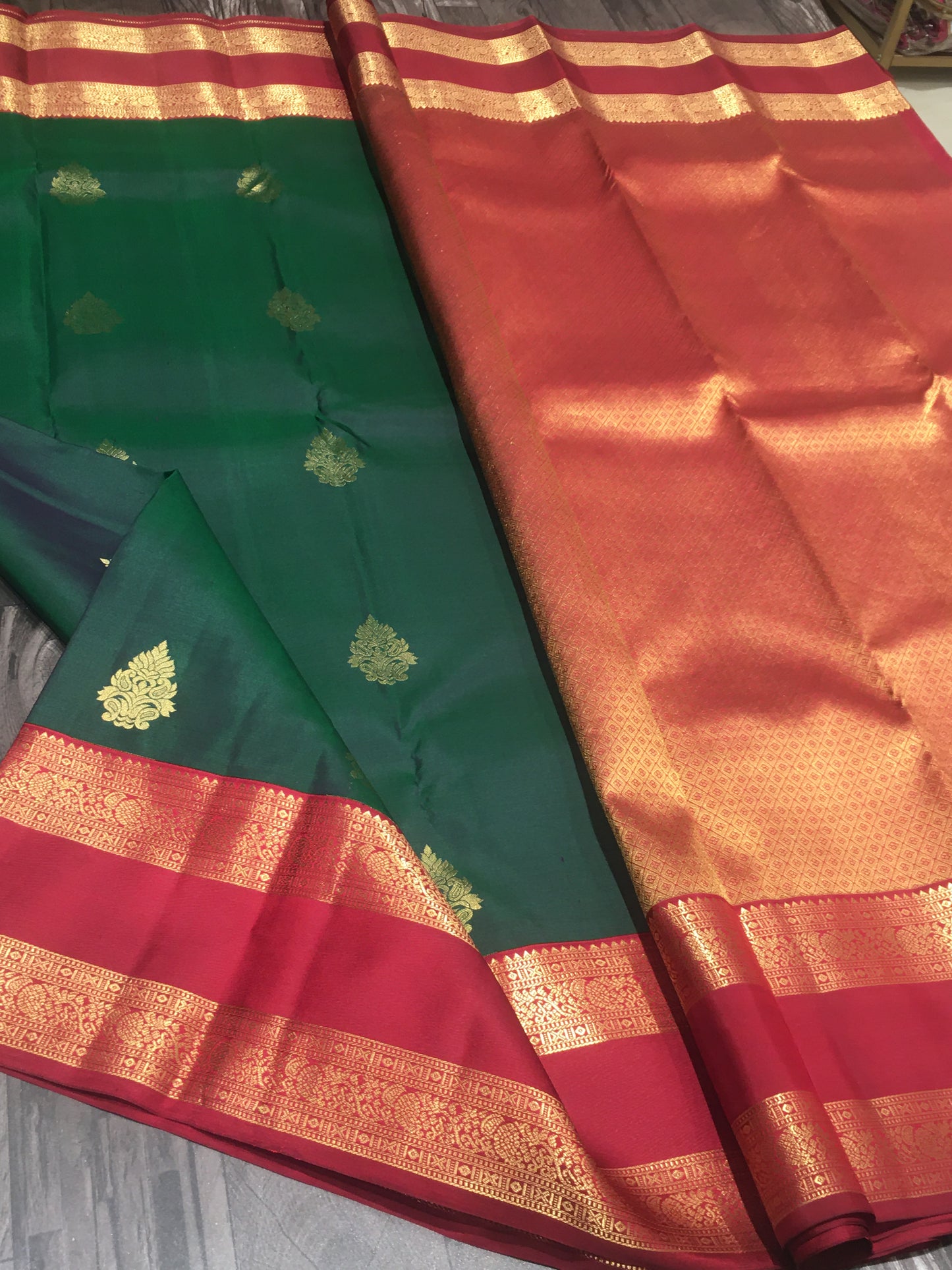 Pure Kanchipuram silk