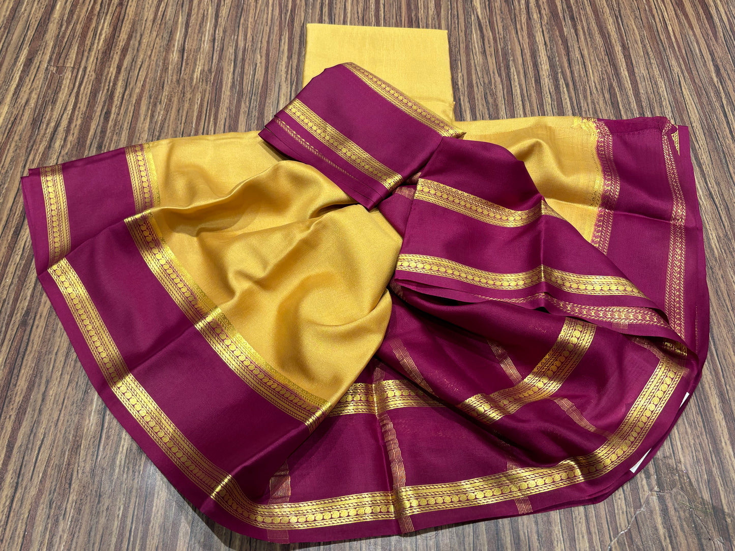 Pure Mysore Silk