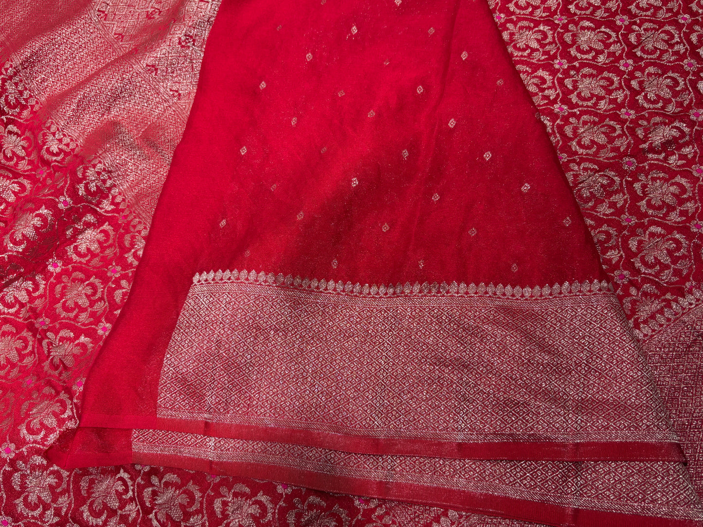 Chiffon georgette saree