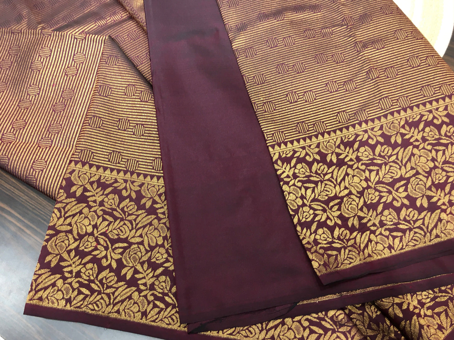Semi Kanchipuram silk