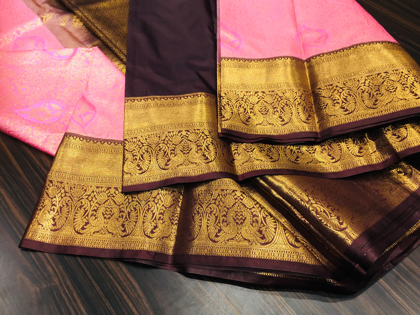 Semi Kanchipuram silk