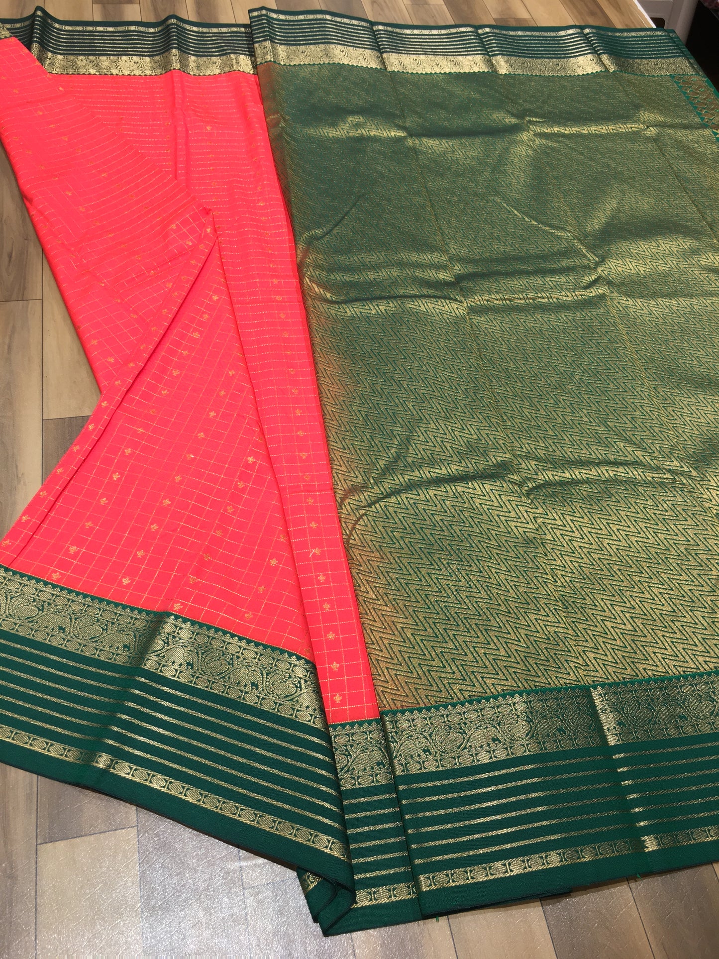 Semi Kanchipuram silk