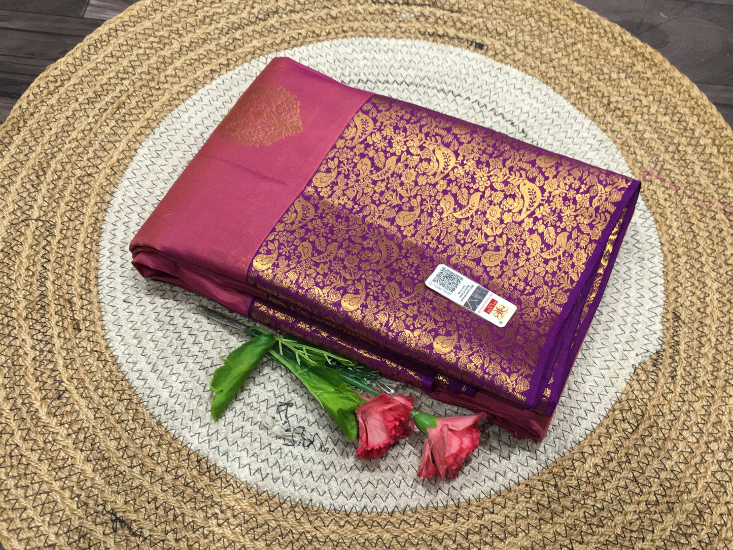 Pure Kanchipuram silk