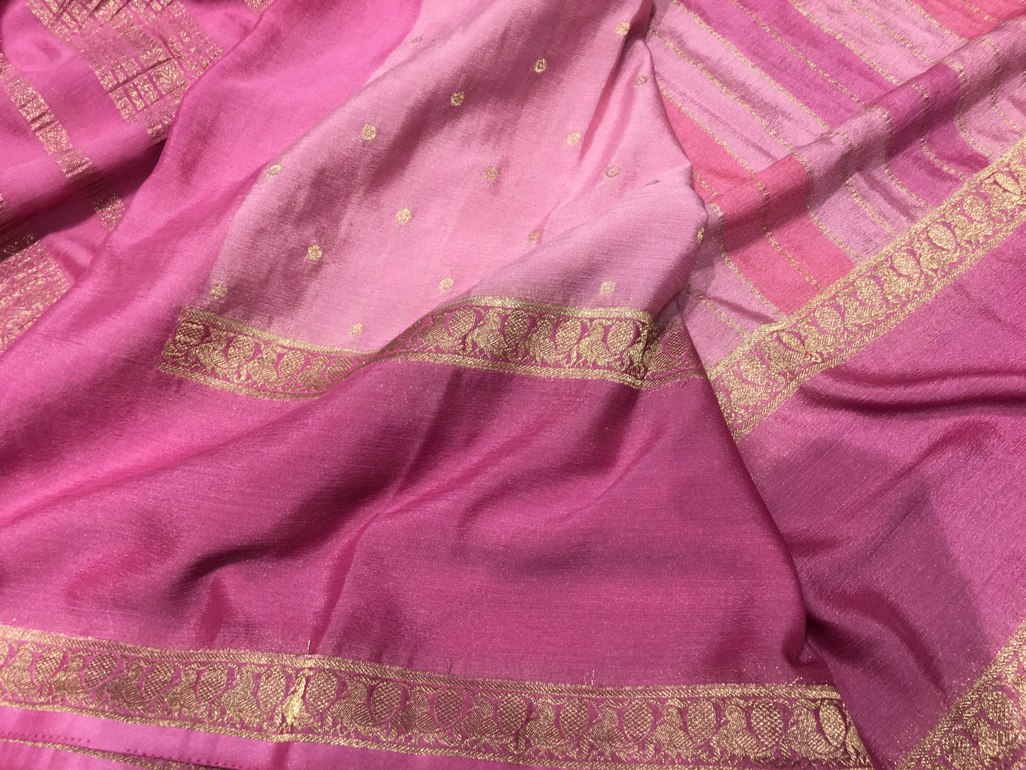 Wrinkle Chiffon Saree