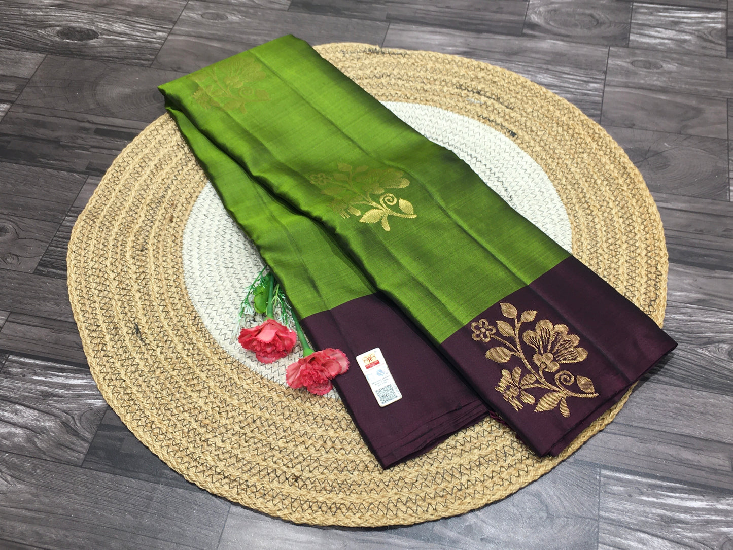 Pure Kanchipuram silk