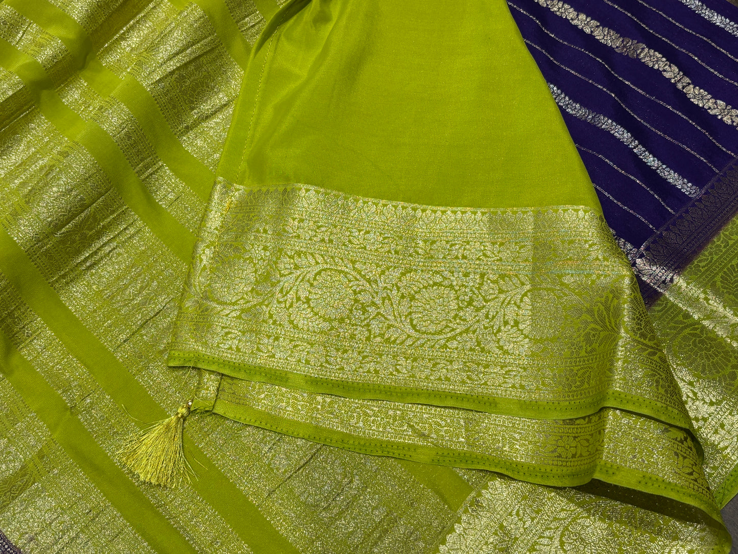 Semi Mysore crape