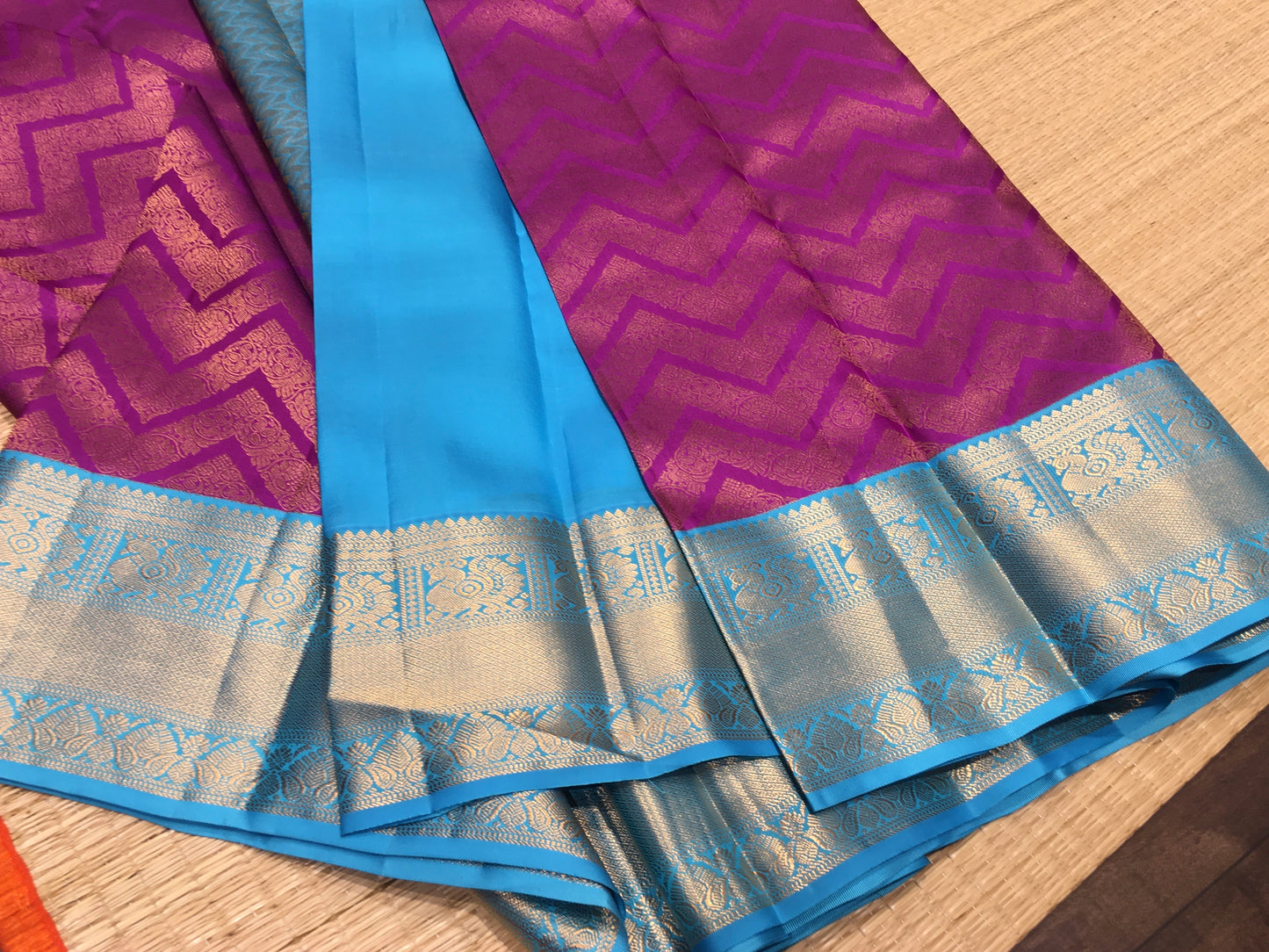 Pure Kanchipuram silk