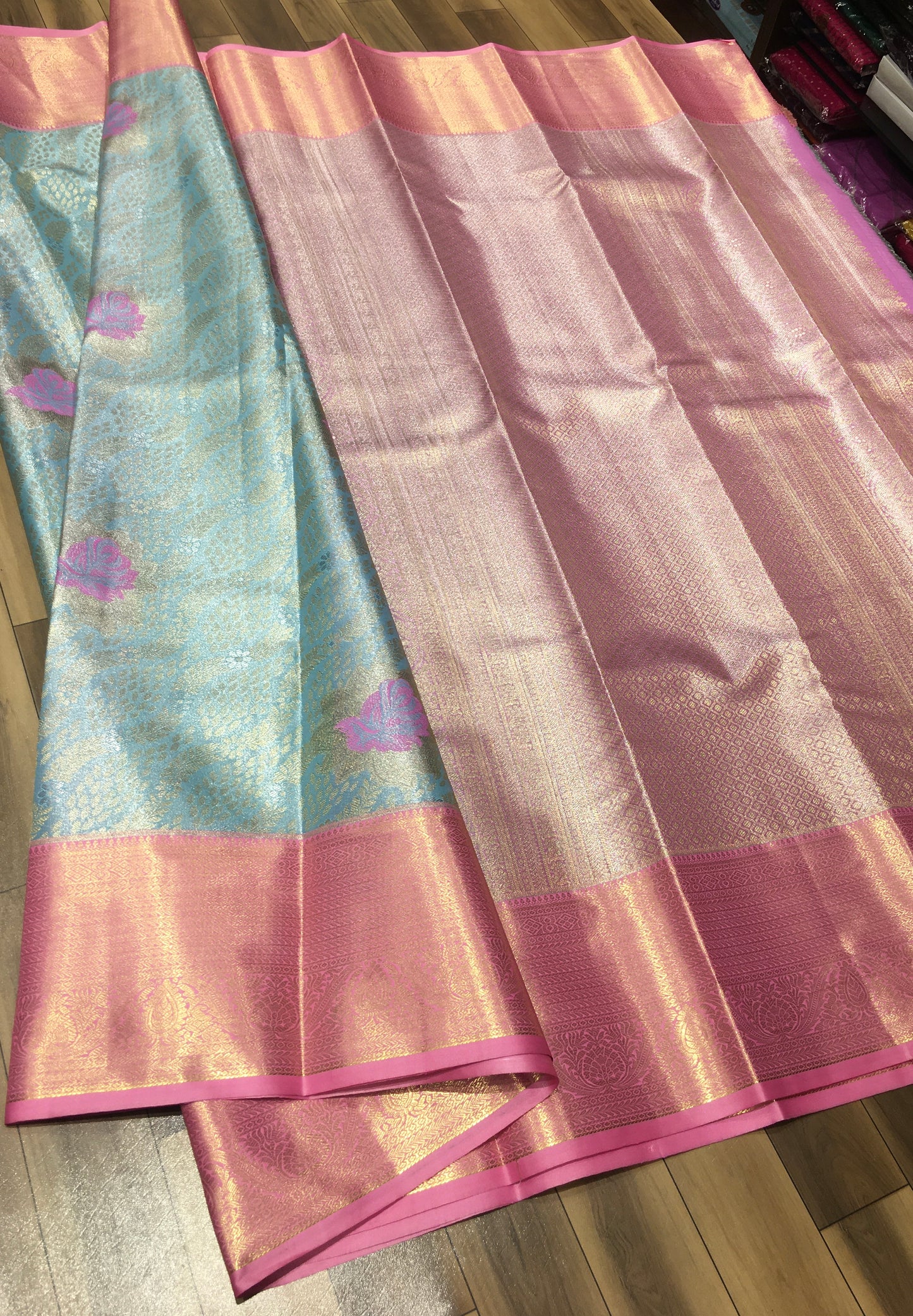 Semi Kanchipuram tissue