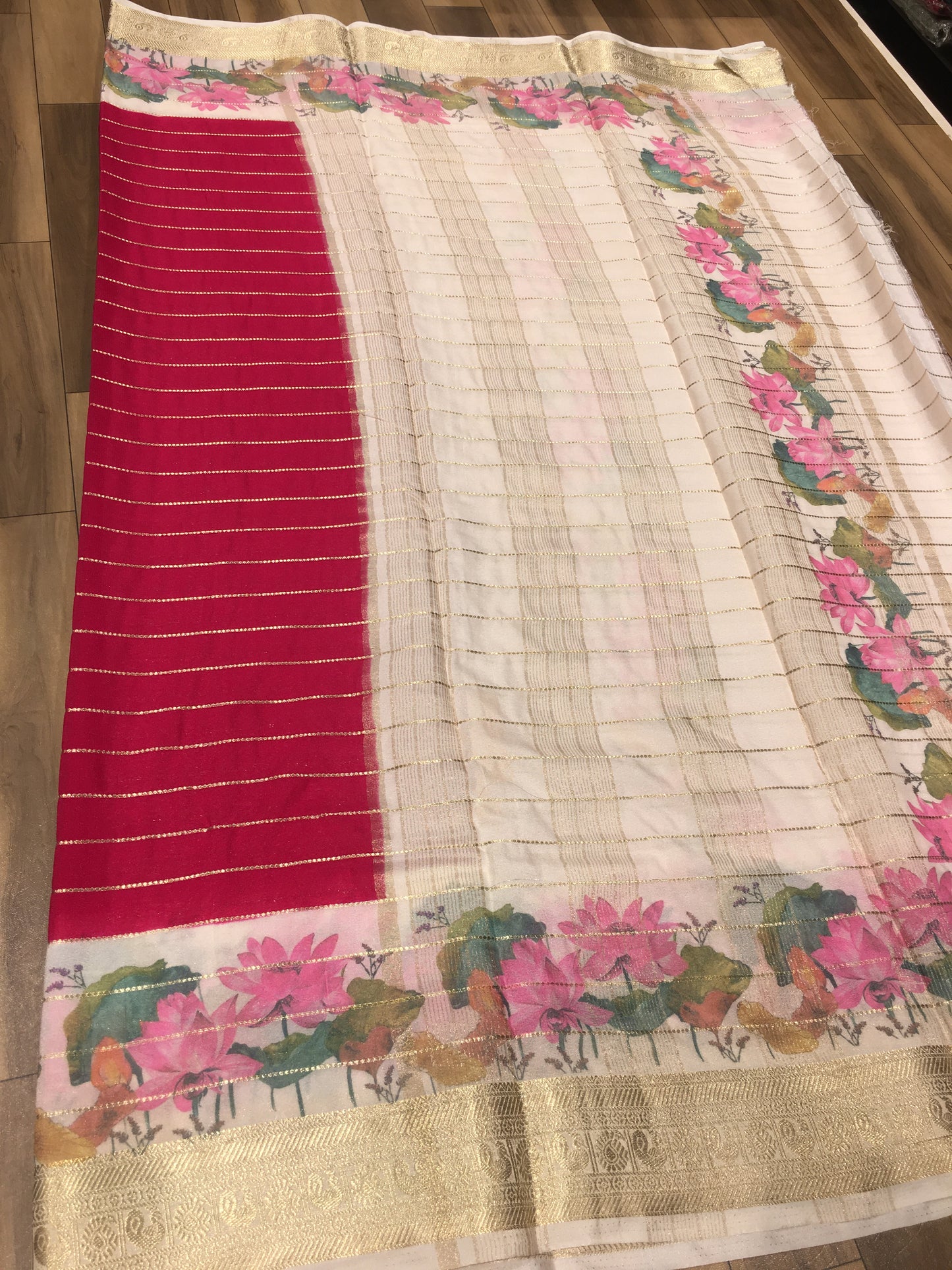 Semi Mysore Crape Silk