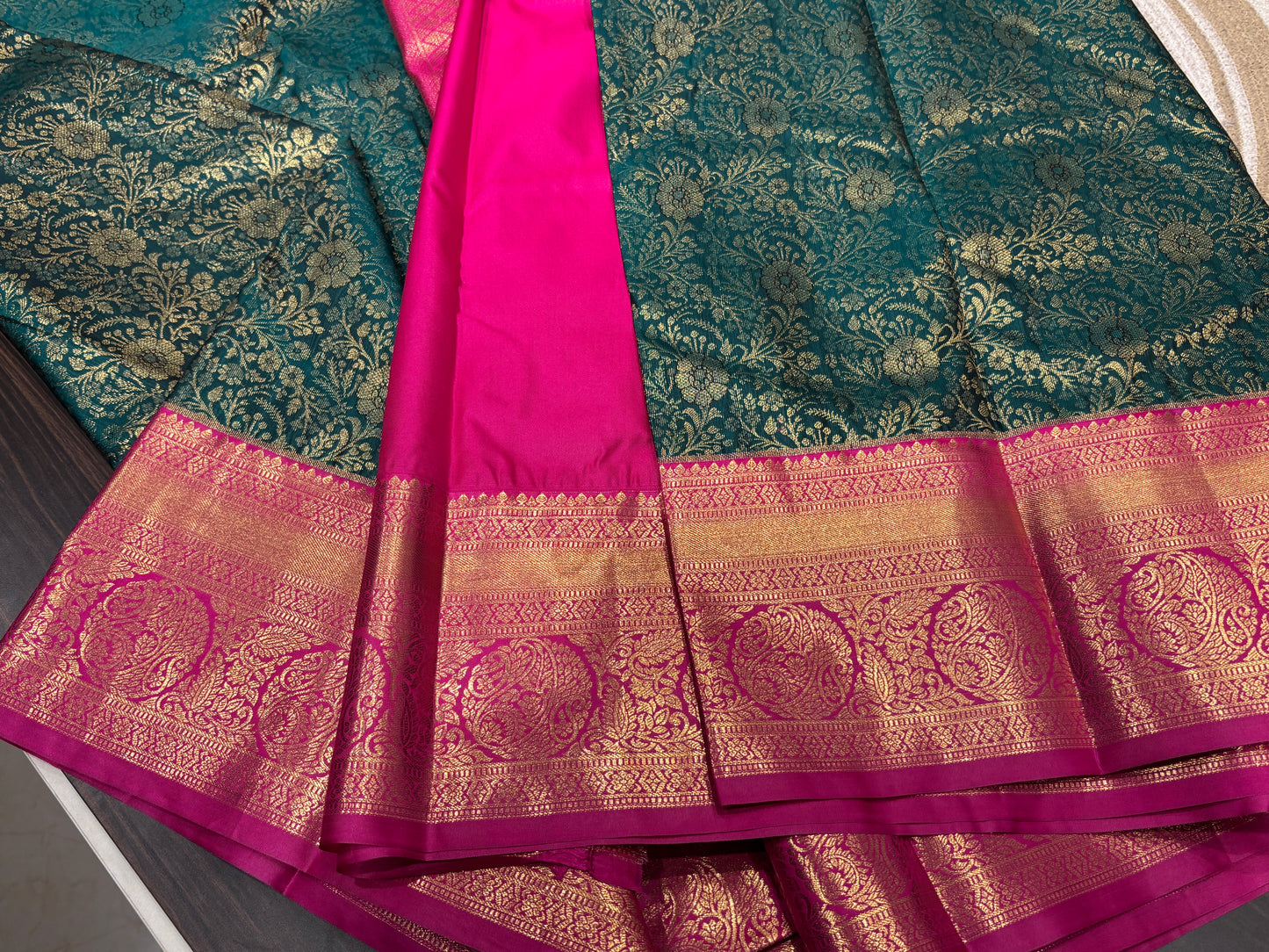 Semi Kanchipuram silk