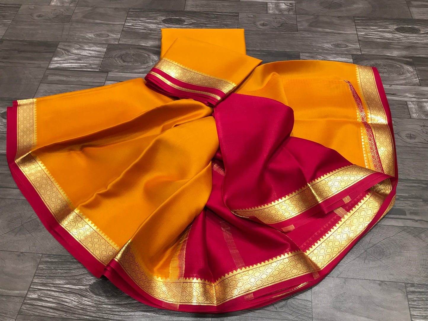 Pure Mysore Silk Saree