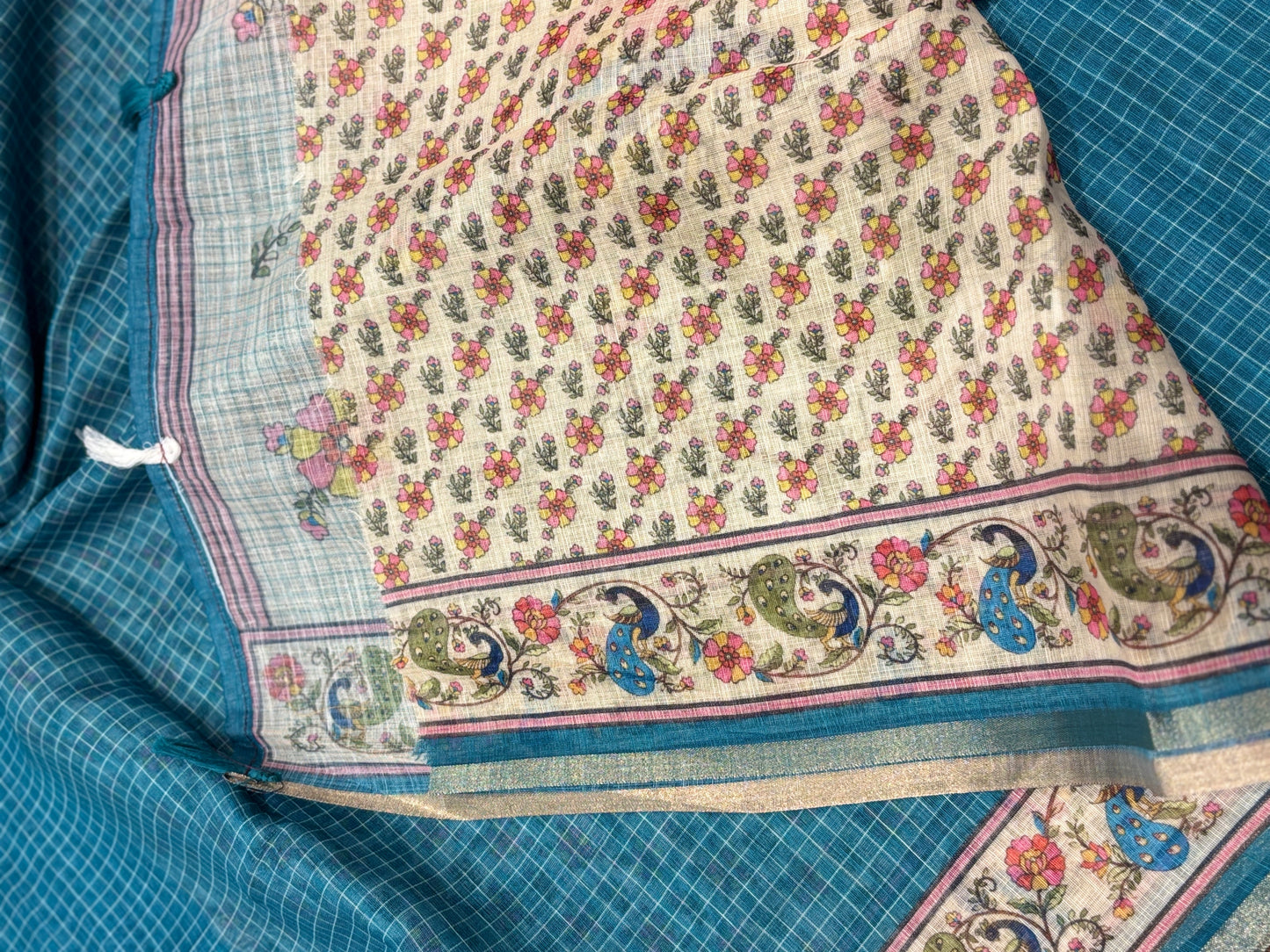 Fancy cotton saree