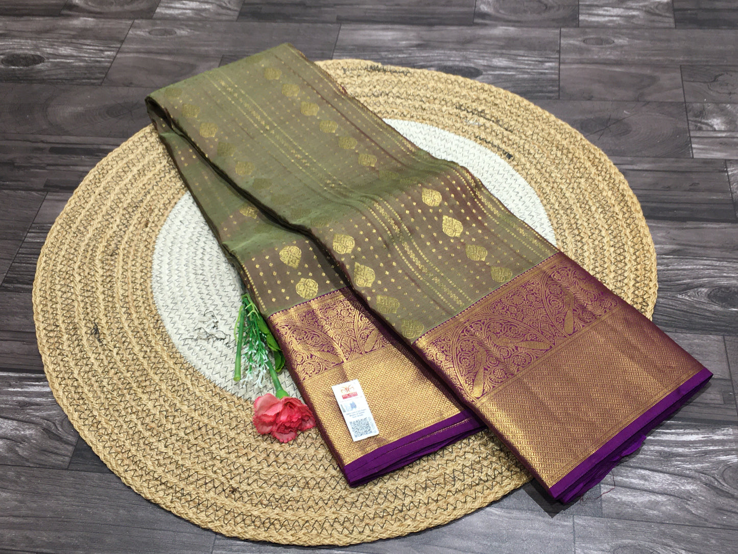 Pure Kanchipuram silk