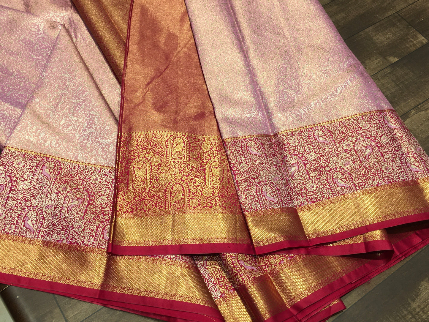 Semi Kanchipuram silk