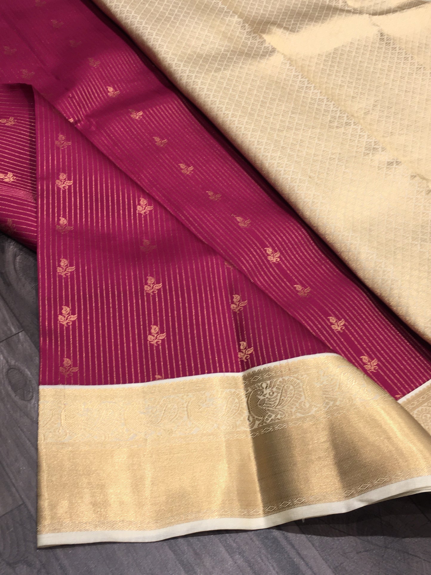 Pure Kanchipuram silk