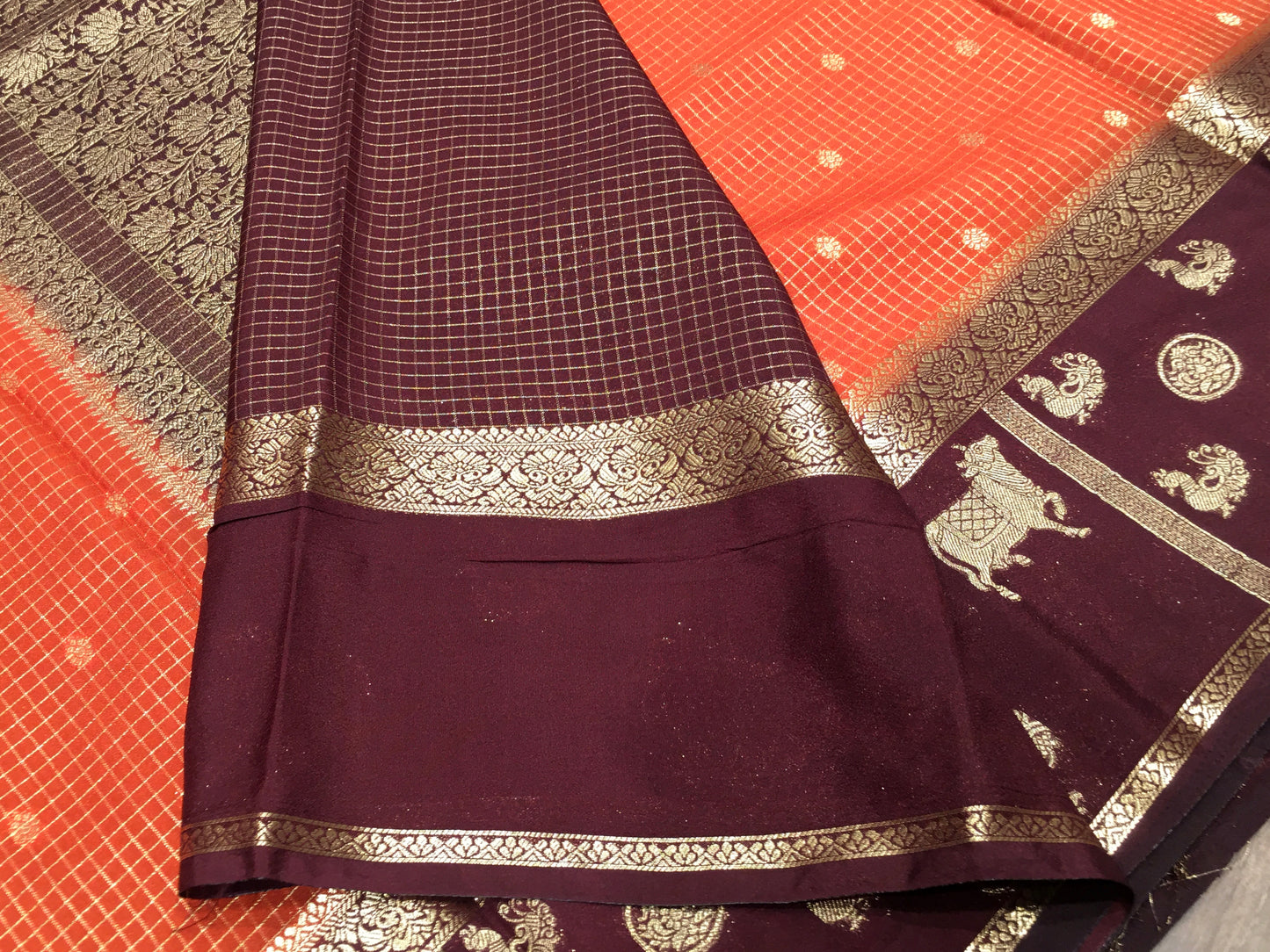 Semi Mysore crape