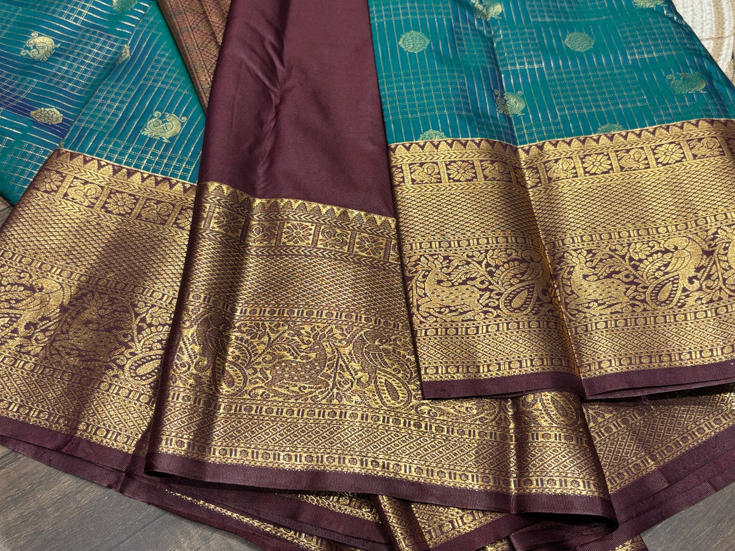 Semi Kanchipuram Silk