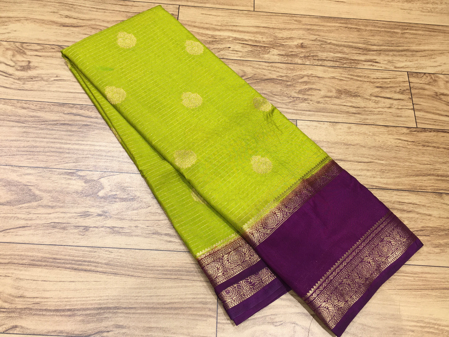 Semi Mysore Crape Silk